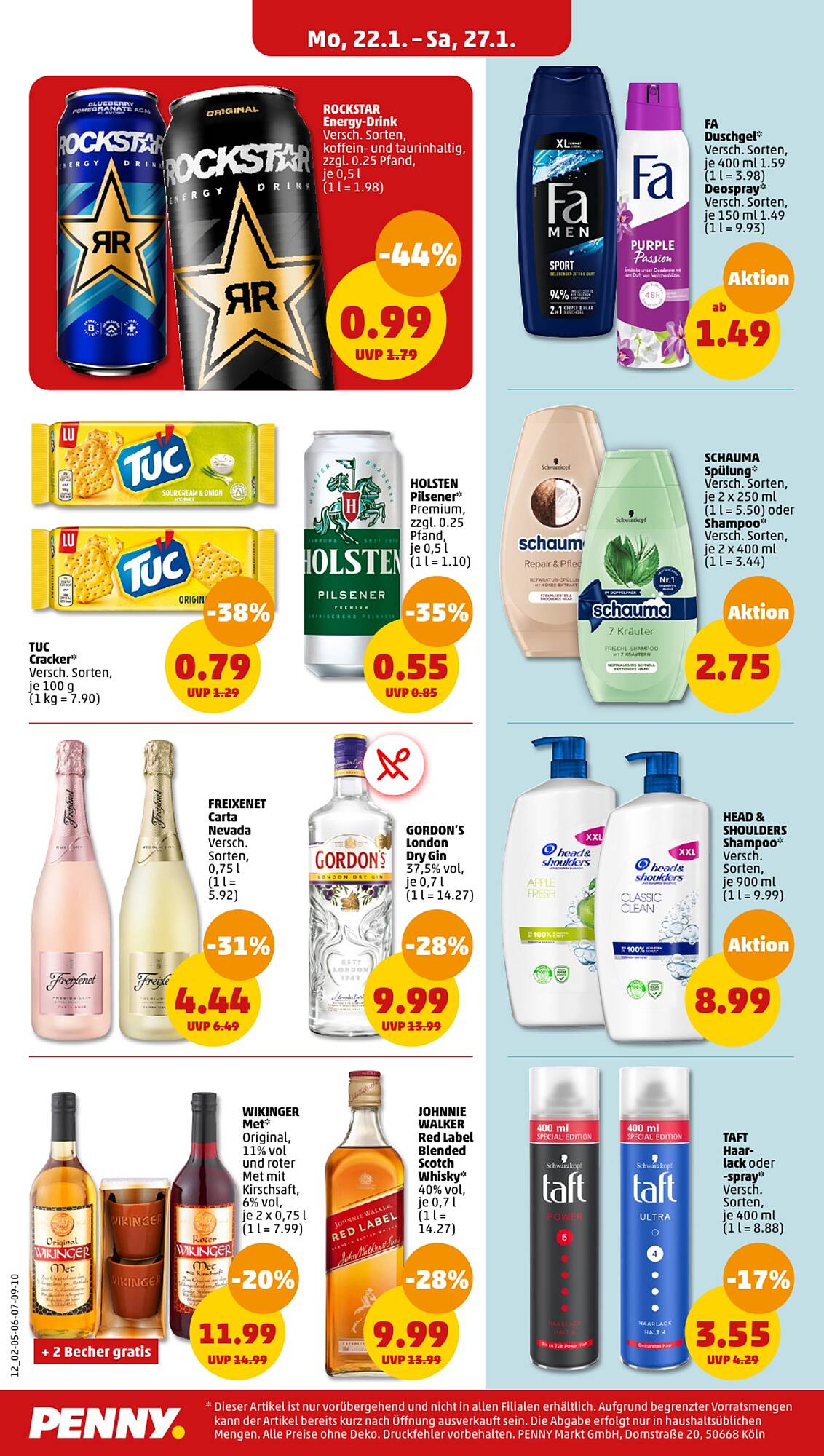 Penny Prospekt 22 – 27 Januar 2024 Seite 12