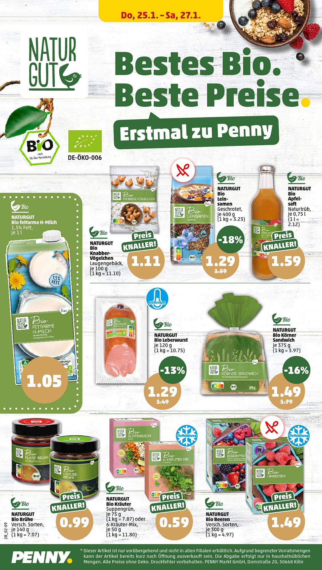 Penny Prospekt 22 – 27 Januar 2024 Seite 28