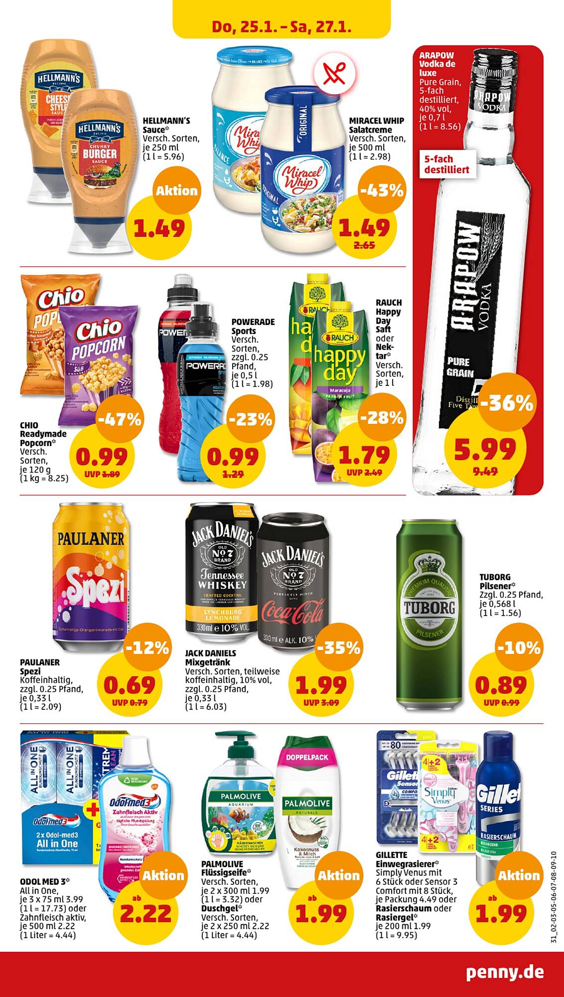 Penny Prospekt 22 – 27 Januar 2024 Seite 31
