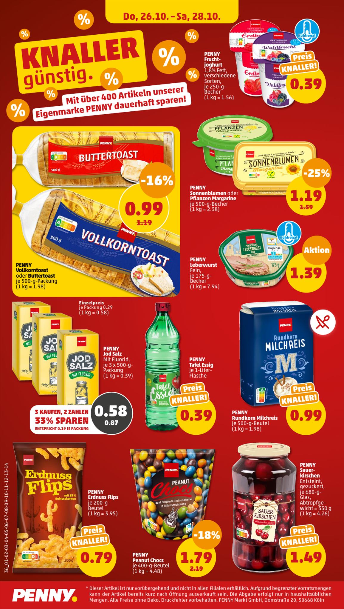 Penny Prospekt 23 – 28 October 2023 Seite 38