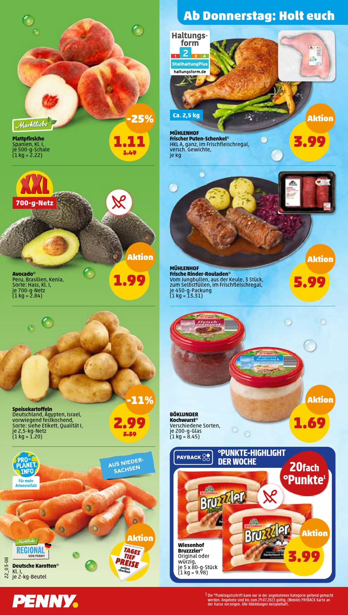 Penny Prospekt 24 – 29 Juli 2023 Seite 20