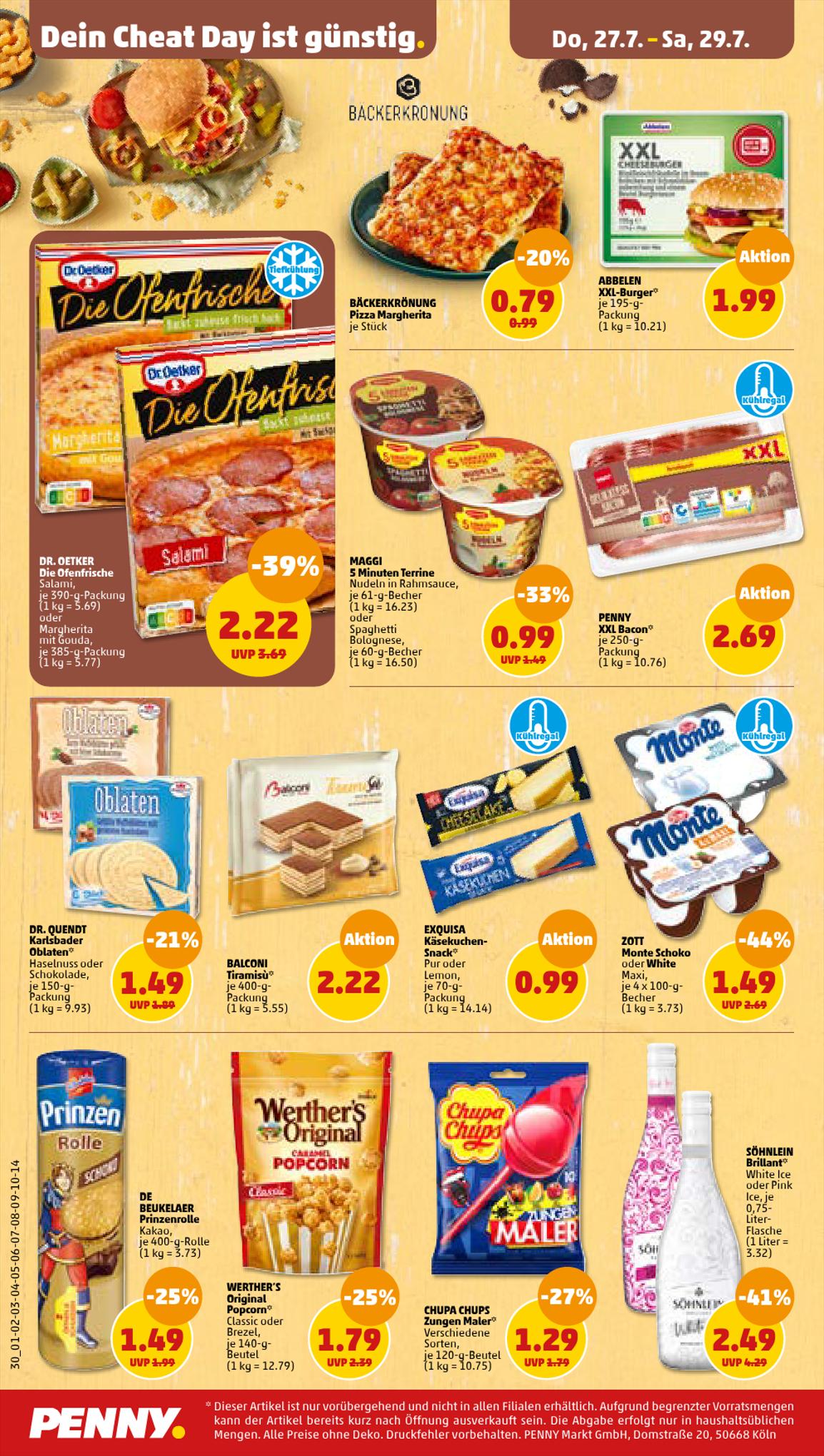 Penny Prospekt 24 – 29 Juli 2023 Seite 28