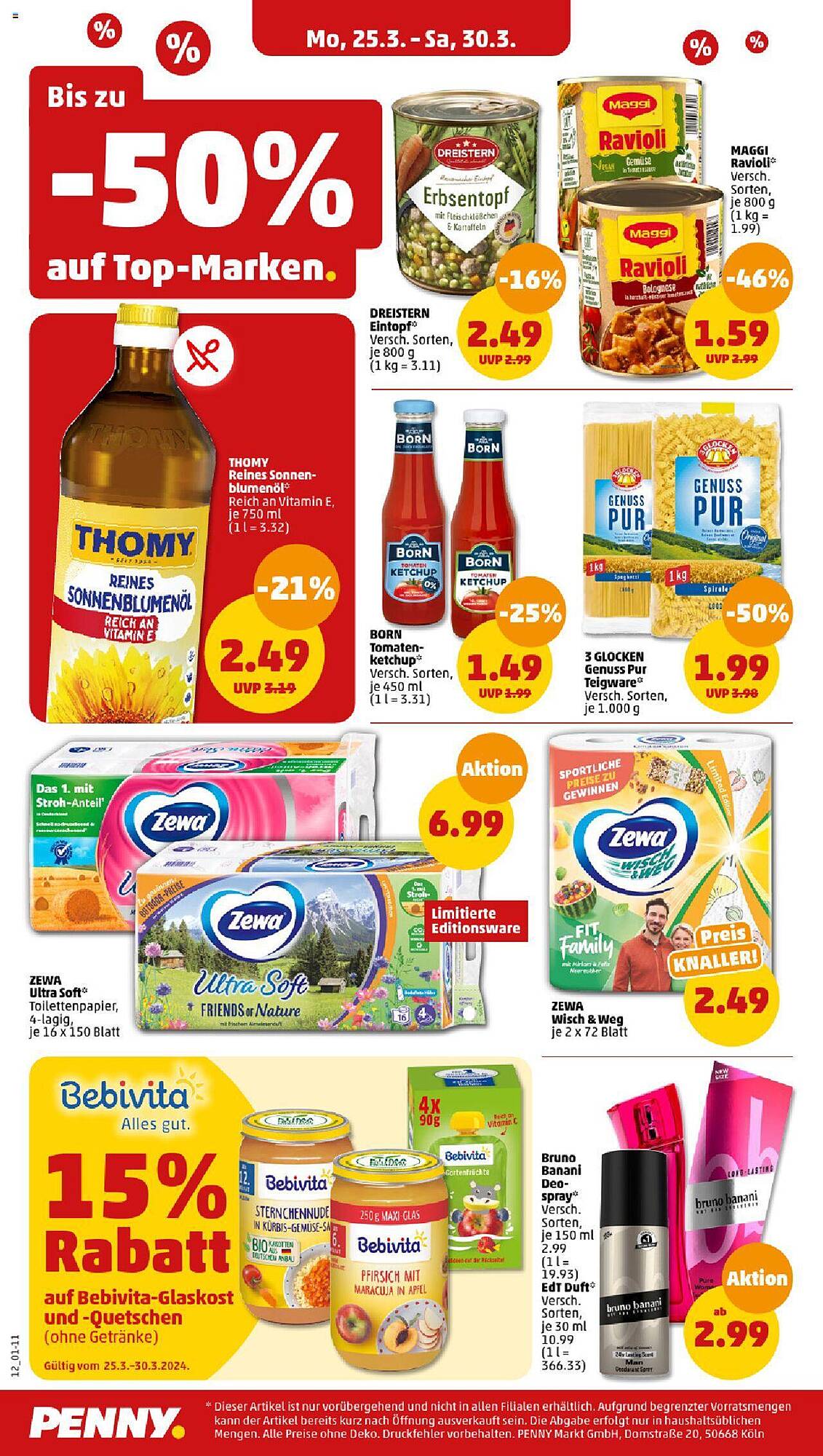 Penny Prospekt 25 – 30 Marsch 2024 Seite 12