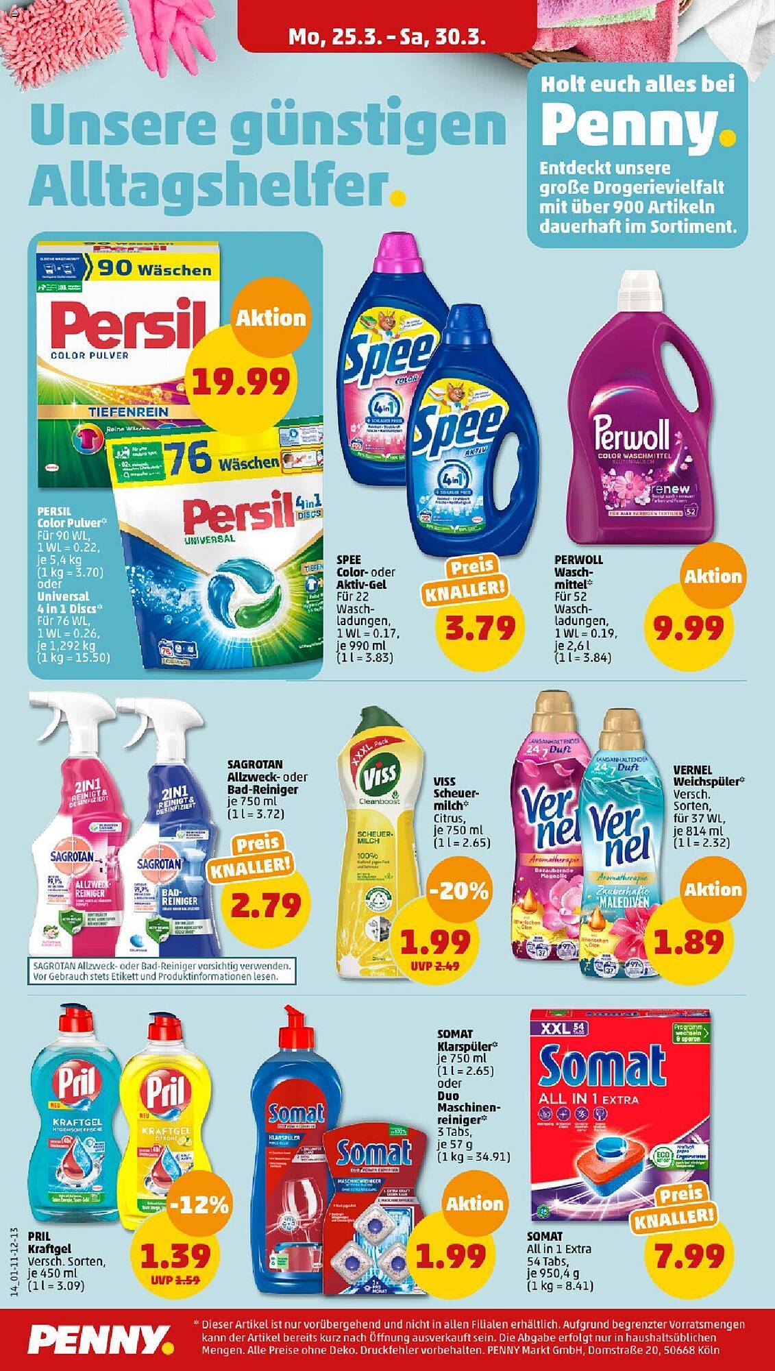 Penny Prospekt 25 – 30 Marsch 2024 Seite 14