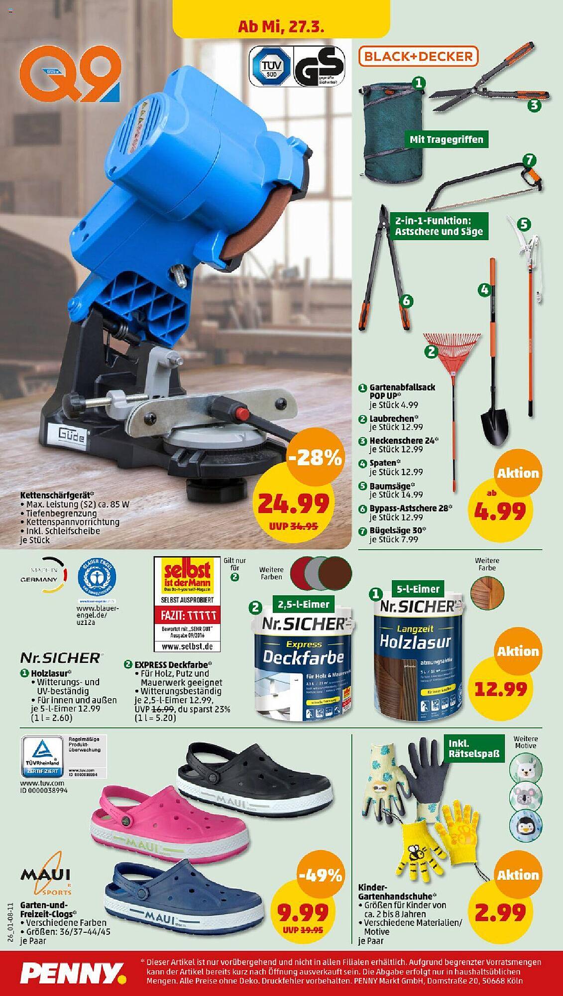 Penny Prospekt 25 – 30 Marsch 2024 Seite 26