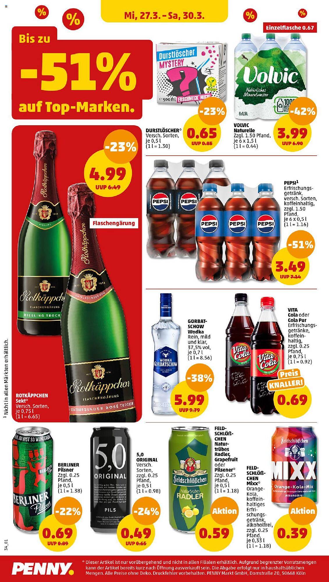 Penny Prospekt 25 – 30 Marsch 2024 Seite 34