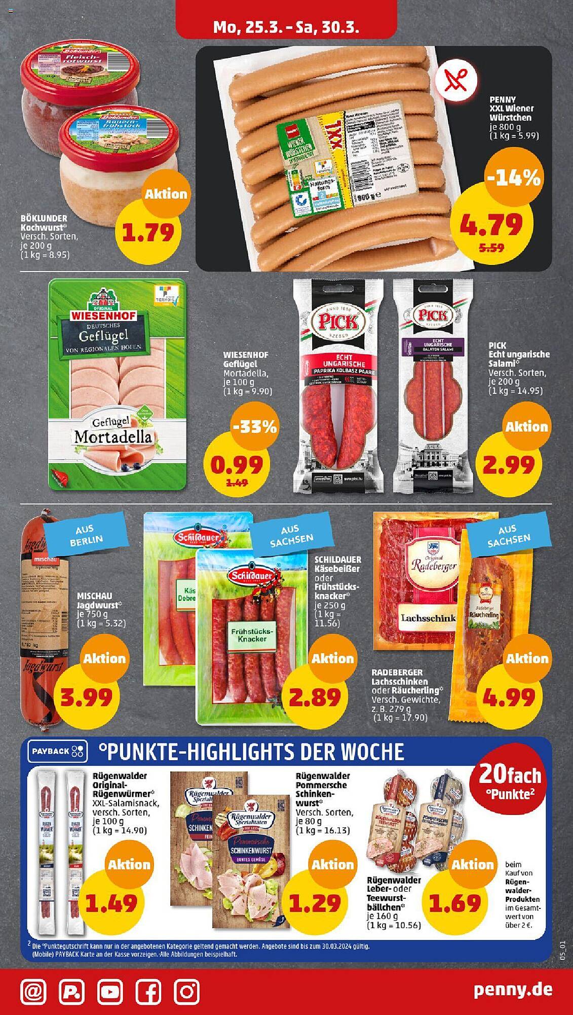 Penny Prospekt 25 – 30 Marsch 2024 Seite 5