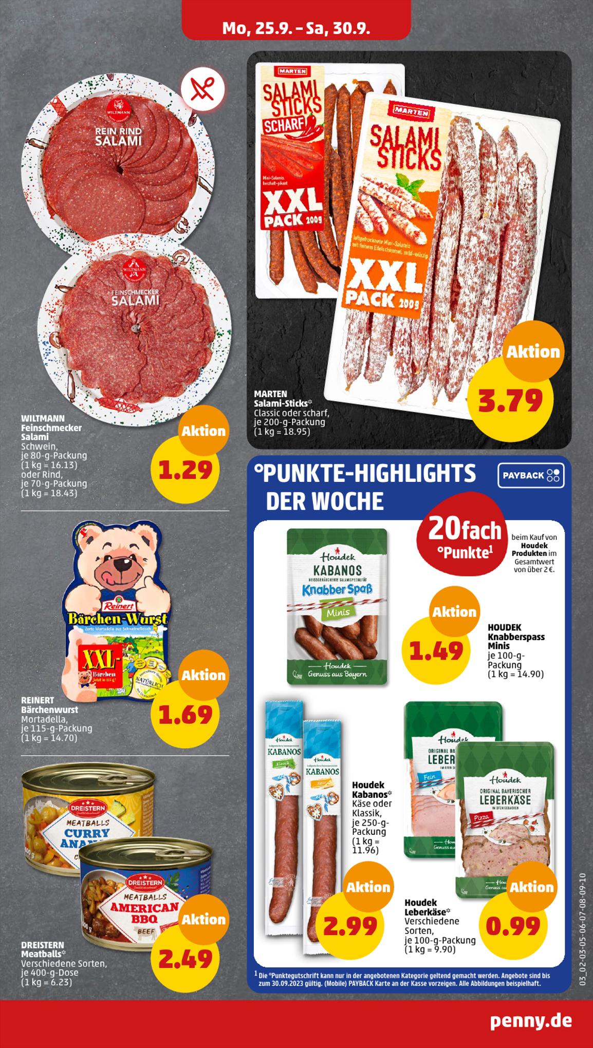 Penny Prospekt 25 – 30 September 2023 Seite 3