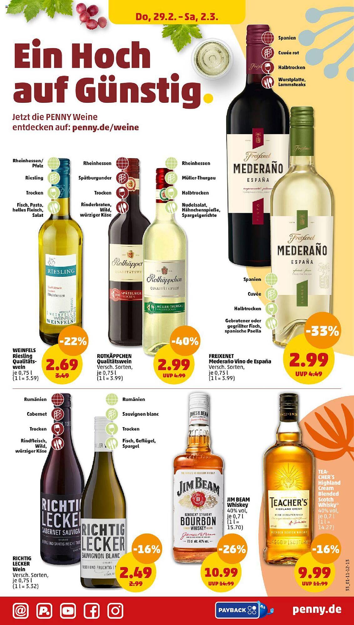 Penny Prospekt 26 Feb – 2 Mar 2024 Seite 33