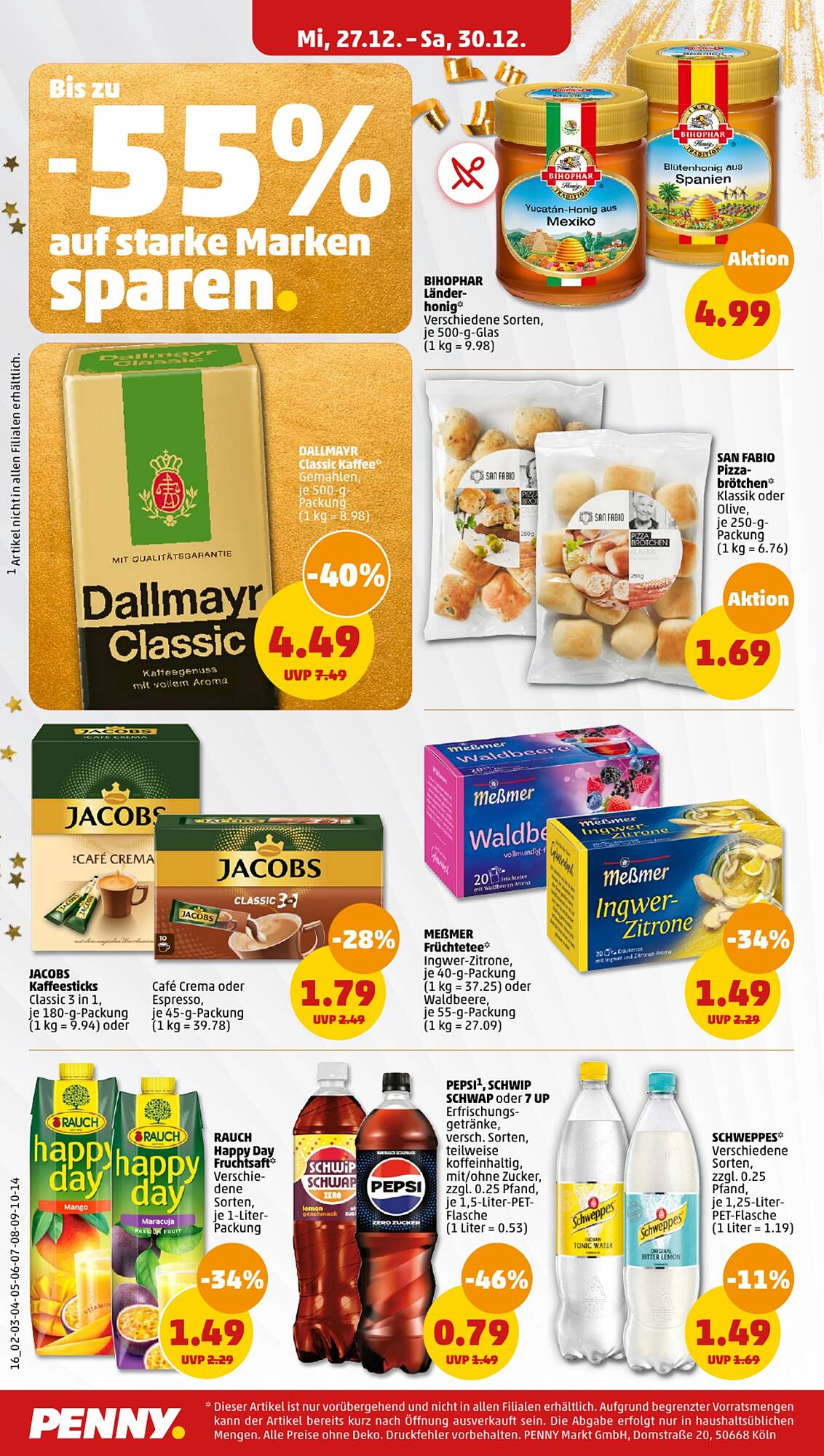 Penny Prospekt 27 – 30 Dezember 2023 Seite 16