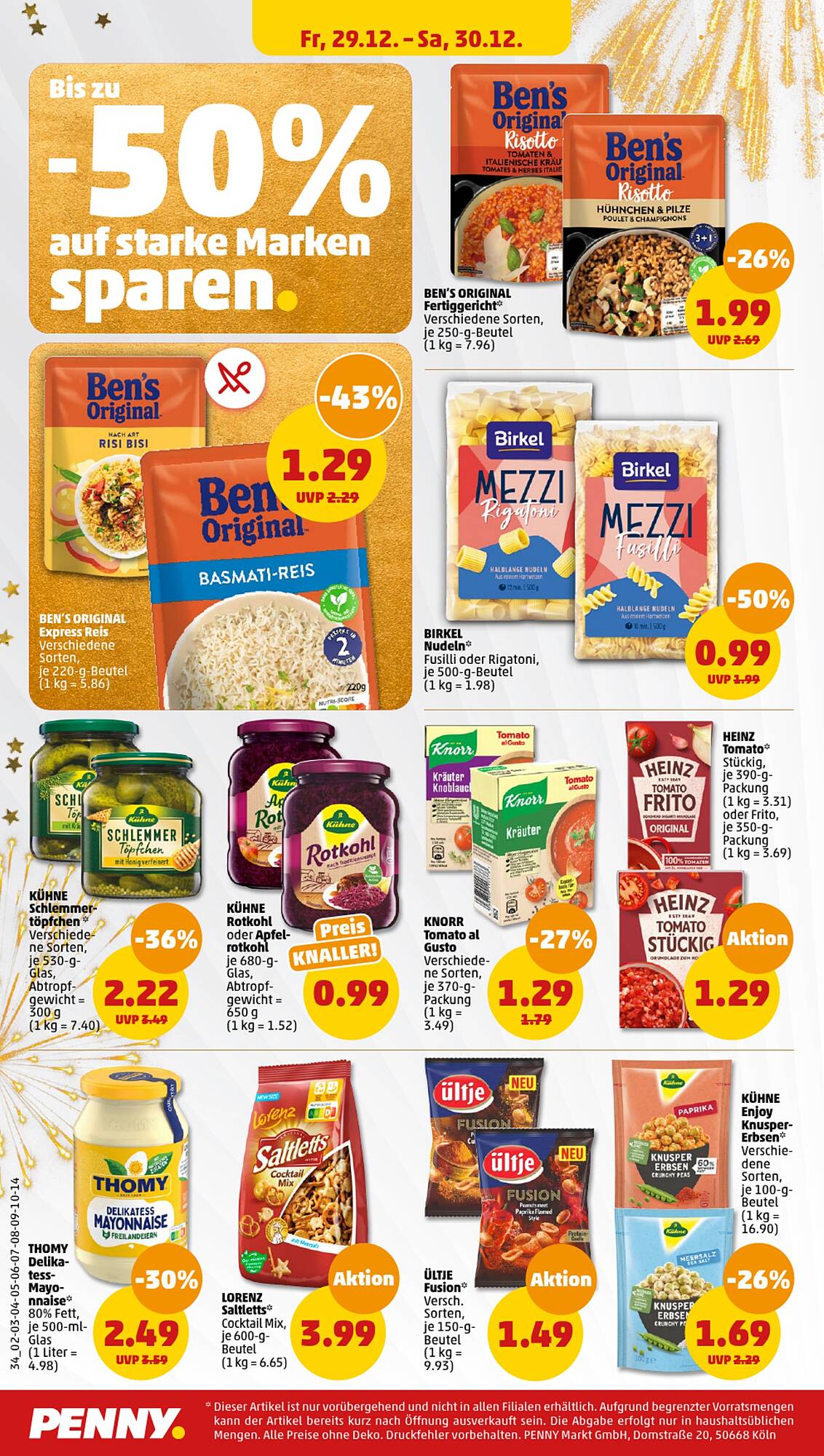 Penny Prospekt 27 – 30 Dezember 2023 Seite 34