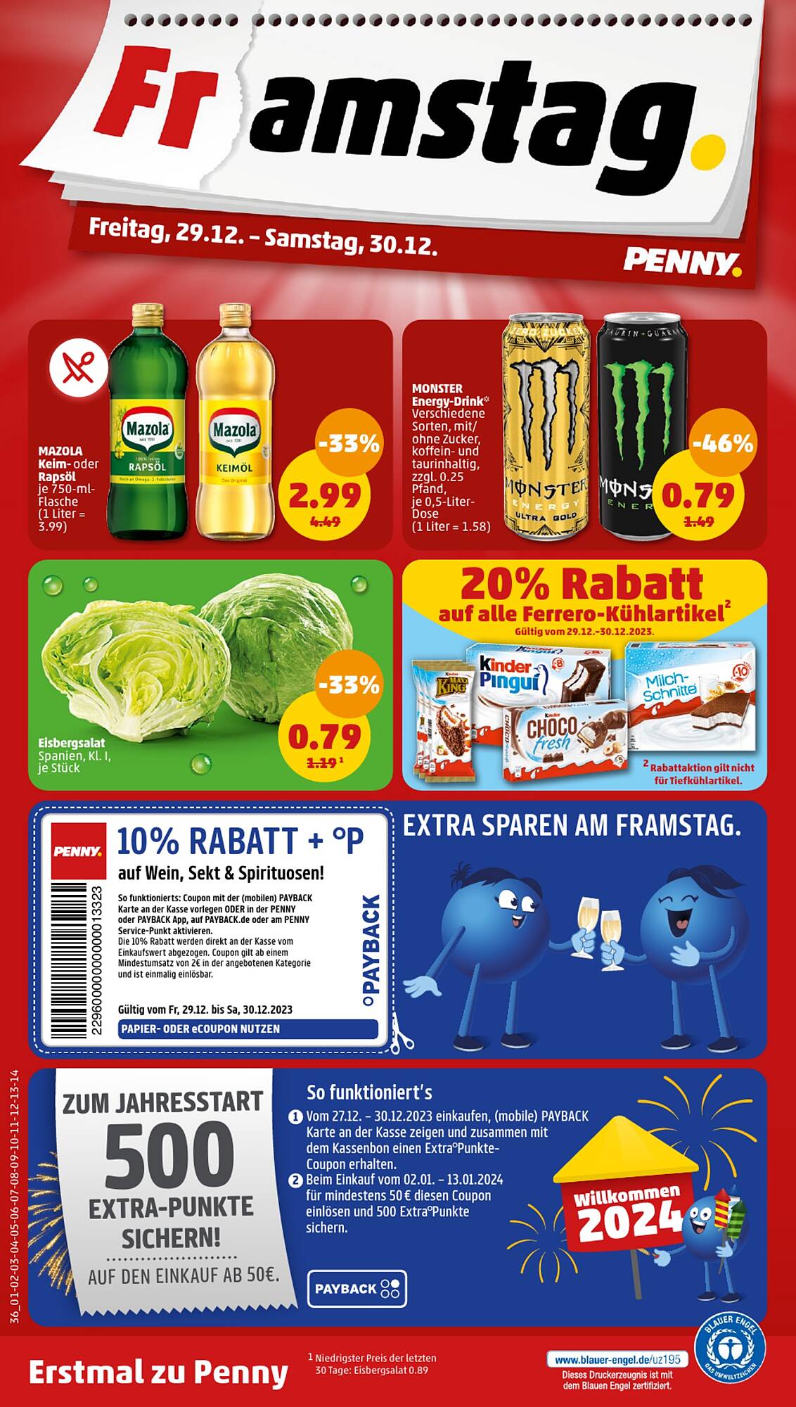 Penny Prospekt 27 – 30 Dezember 2023 Seite 36