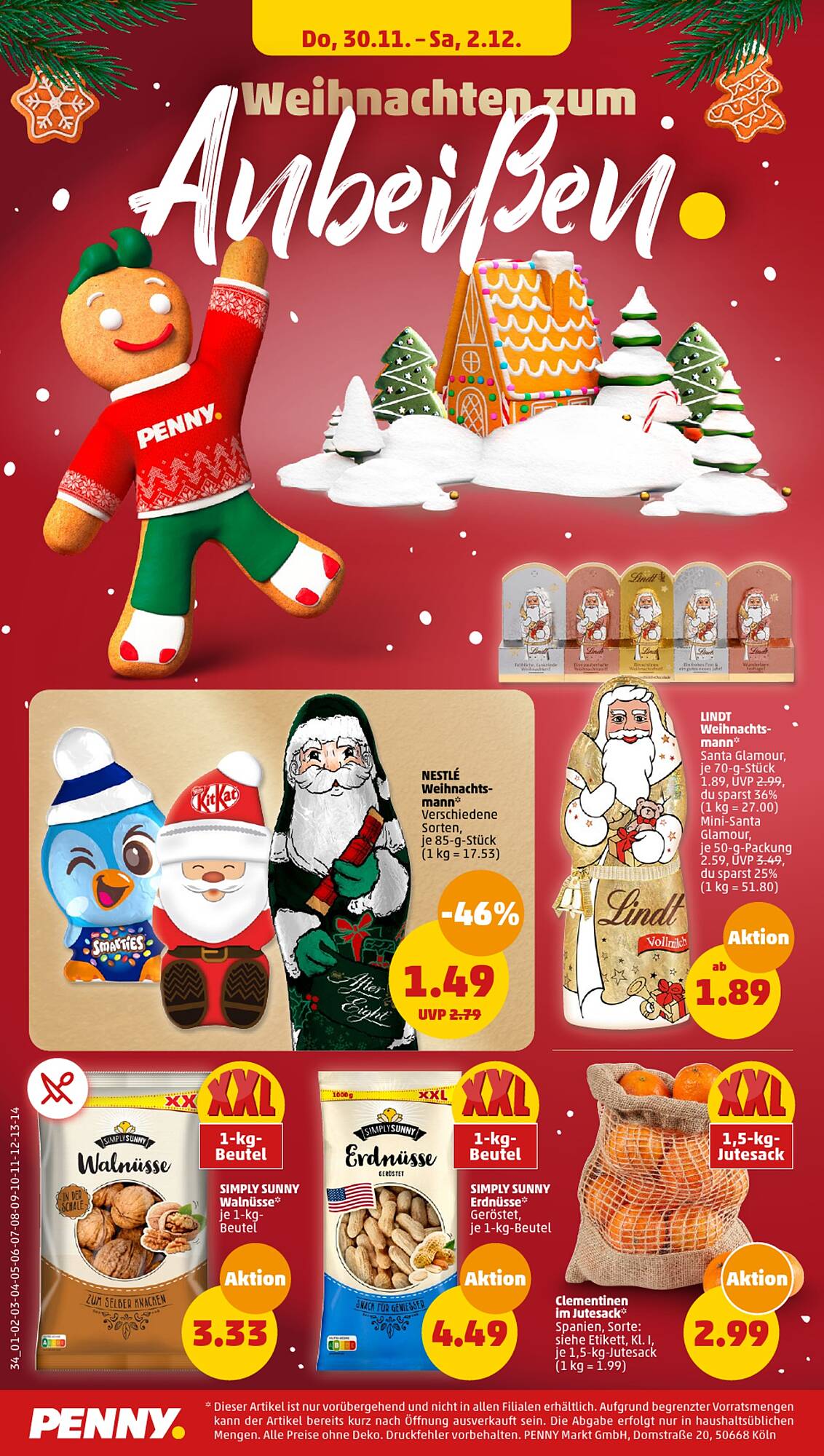 Penny Prospekt 27 Nov – 2 Dez 2023 Seite 36