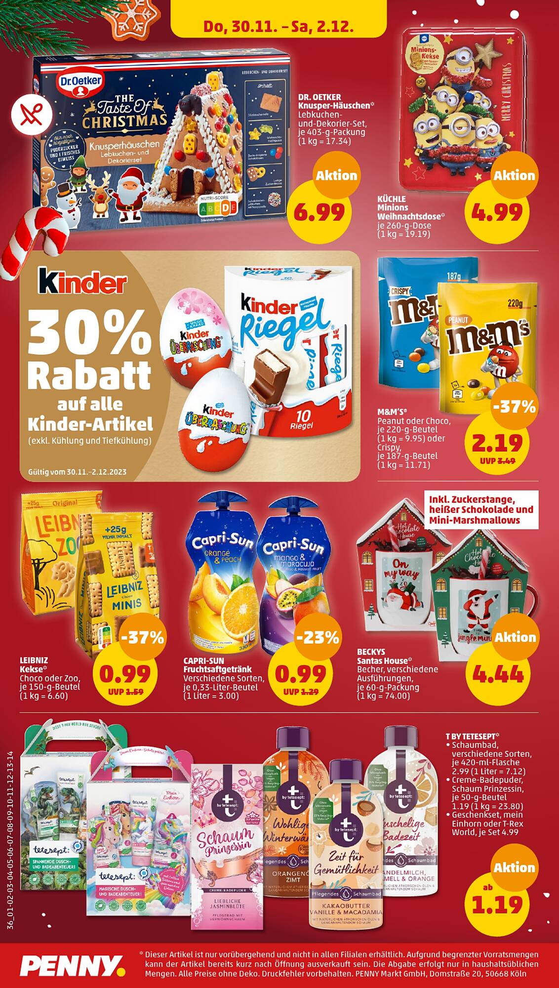 Penny Prospekt 27 Nov – 2 Dez 2023 Seite 38