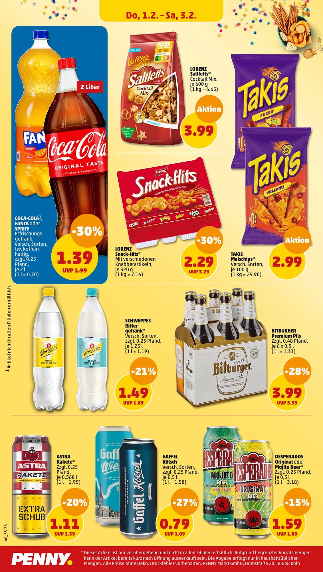 Penny Prospekt 29 Jan – 3 Feb 2024 Seite 36