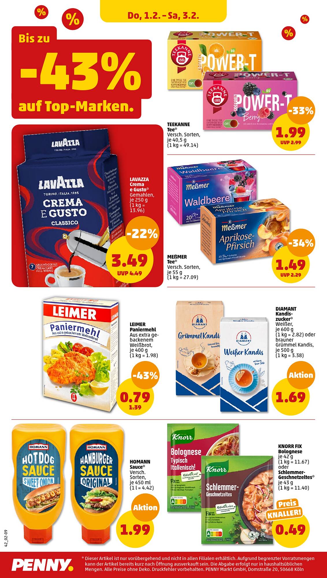 Penny Prospekt 29 Jan – 3 Feb 2024 Seite 38
