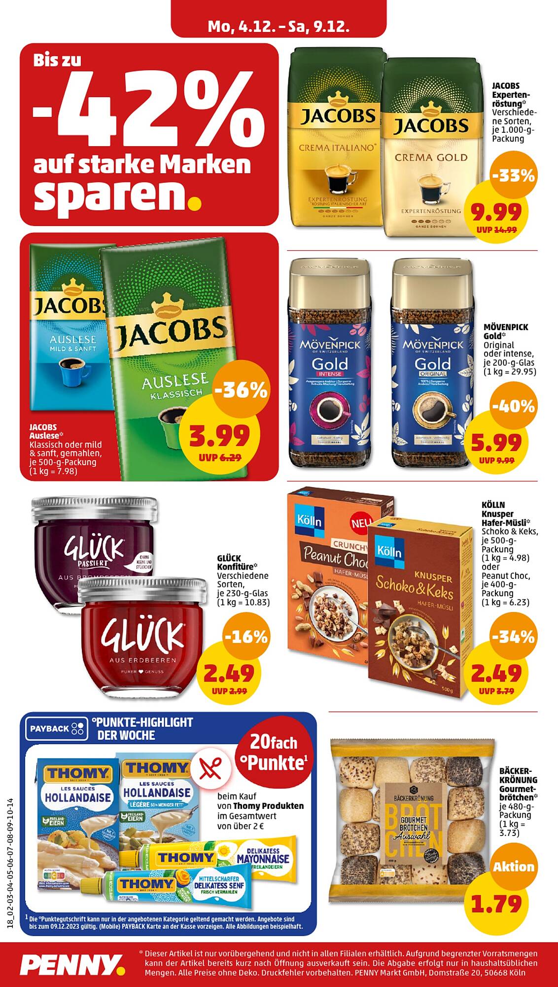 Penny Prospekt 4 – 9 Dezember 2023 Seite 18