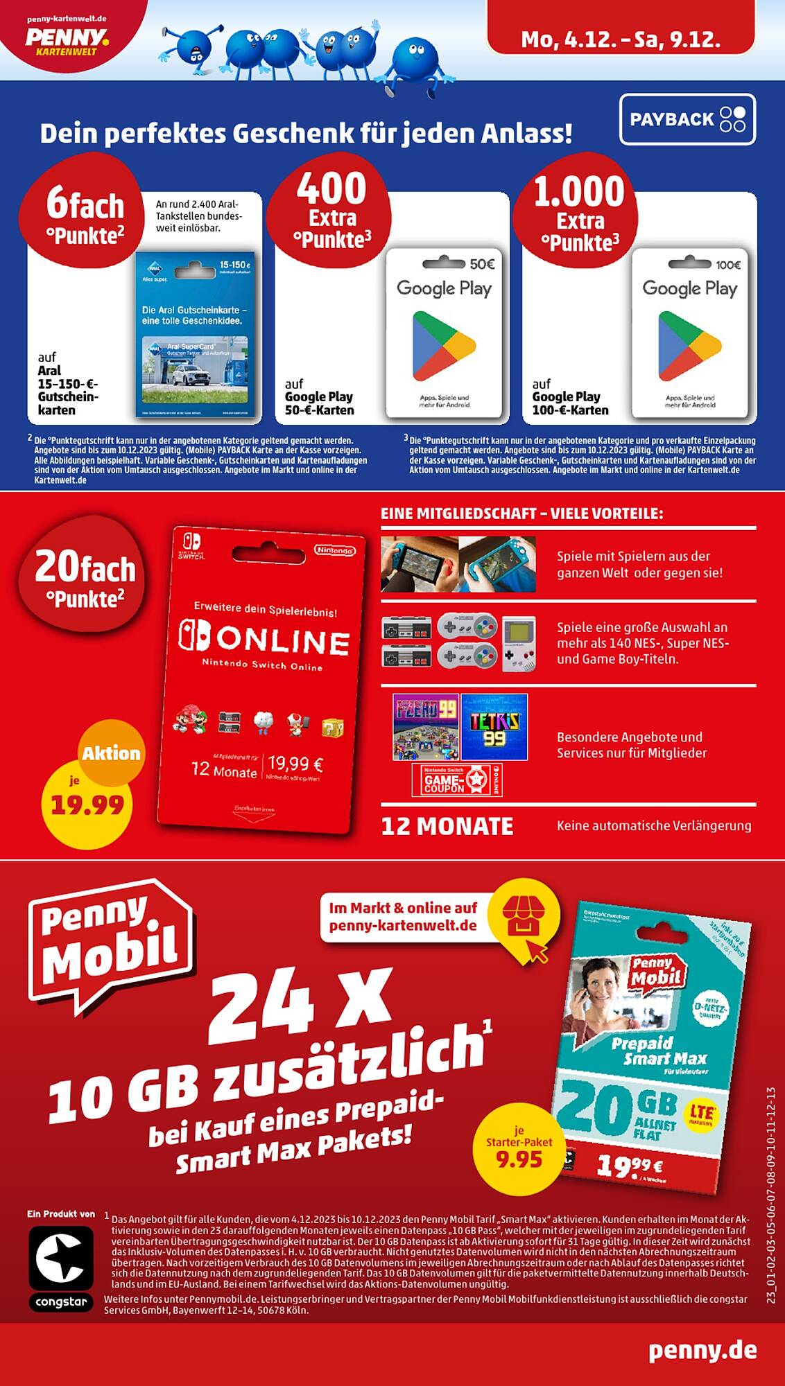 Penny Prospekt 4 – 9 Dezember 2023 Seite 23