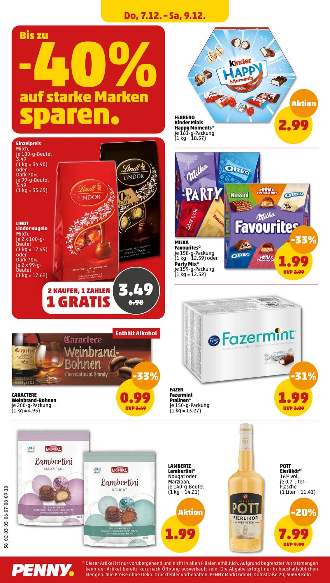 Penny Prospekt 4 – 9 Dezember 2023 Seite 40