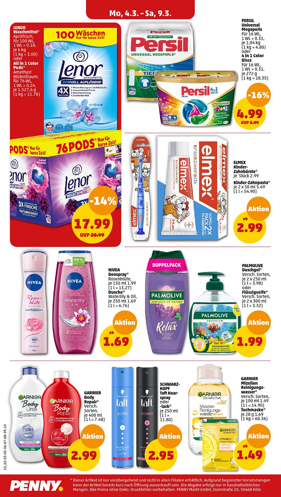 Penny Prospekt 4 – 9 Marsch 2024 Seite 10