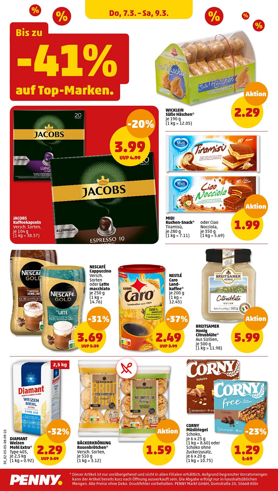 Penny Prospekt 4 – 9 Marsch 2024 Seite 30