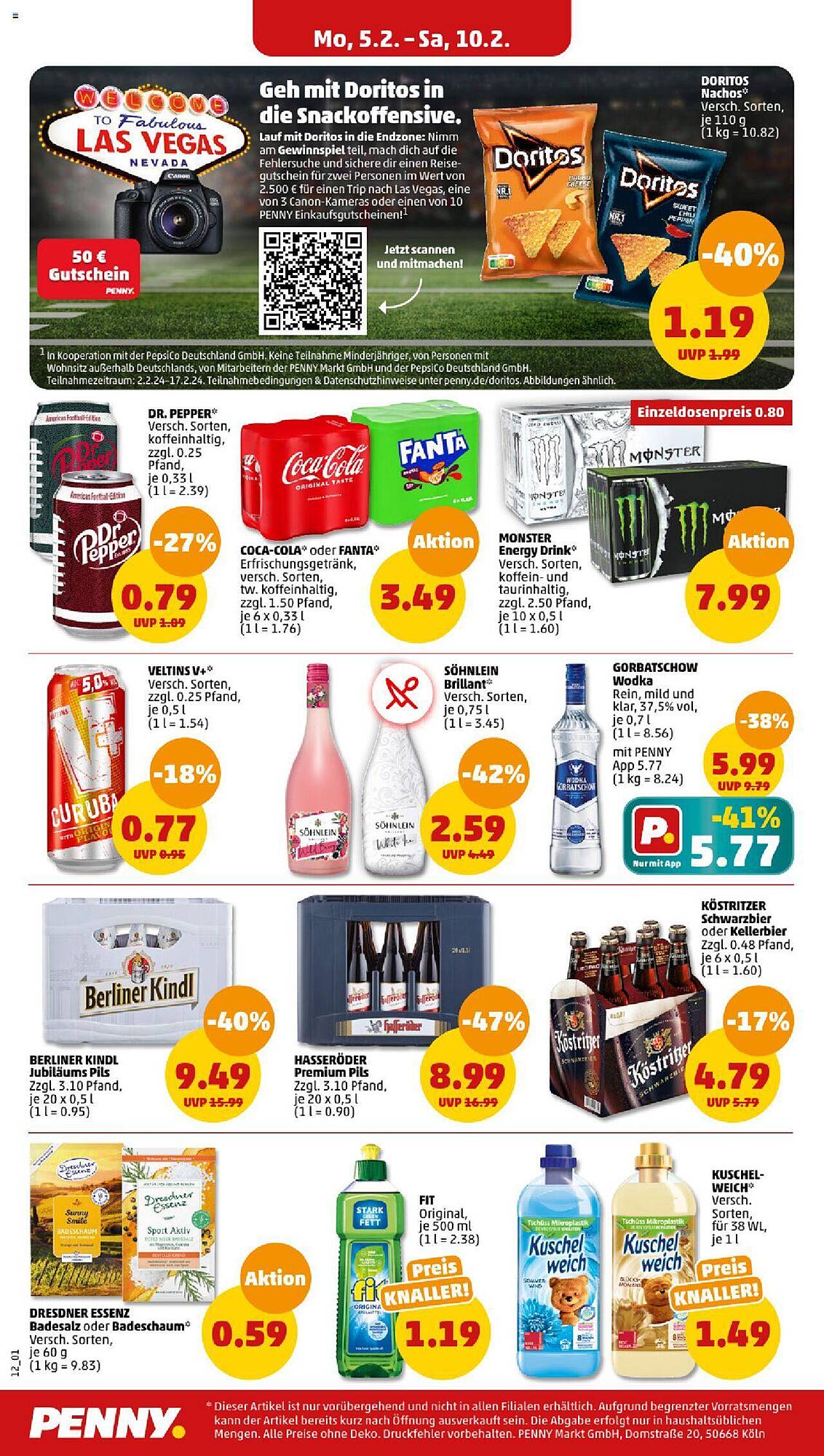 Penny Prospekt 5 – 10 Februar 2024 Seite 12