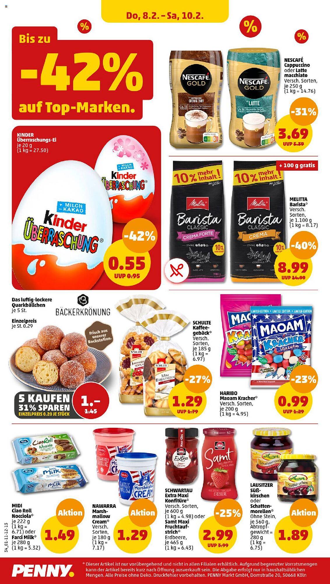 Penny Prospekt 5 – 10 Februar 2024 Seite 34