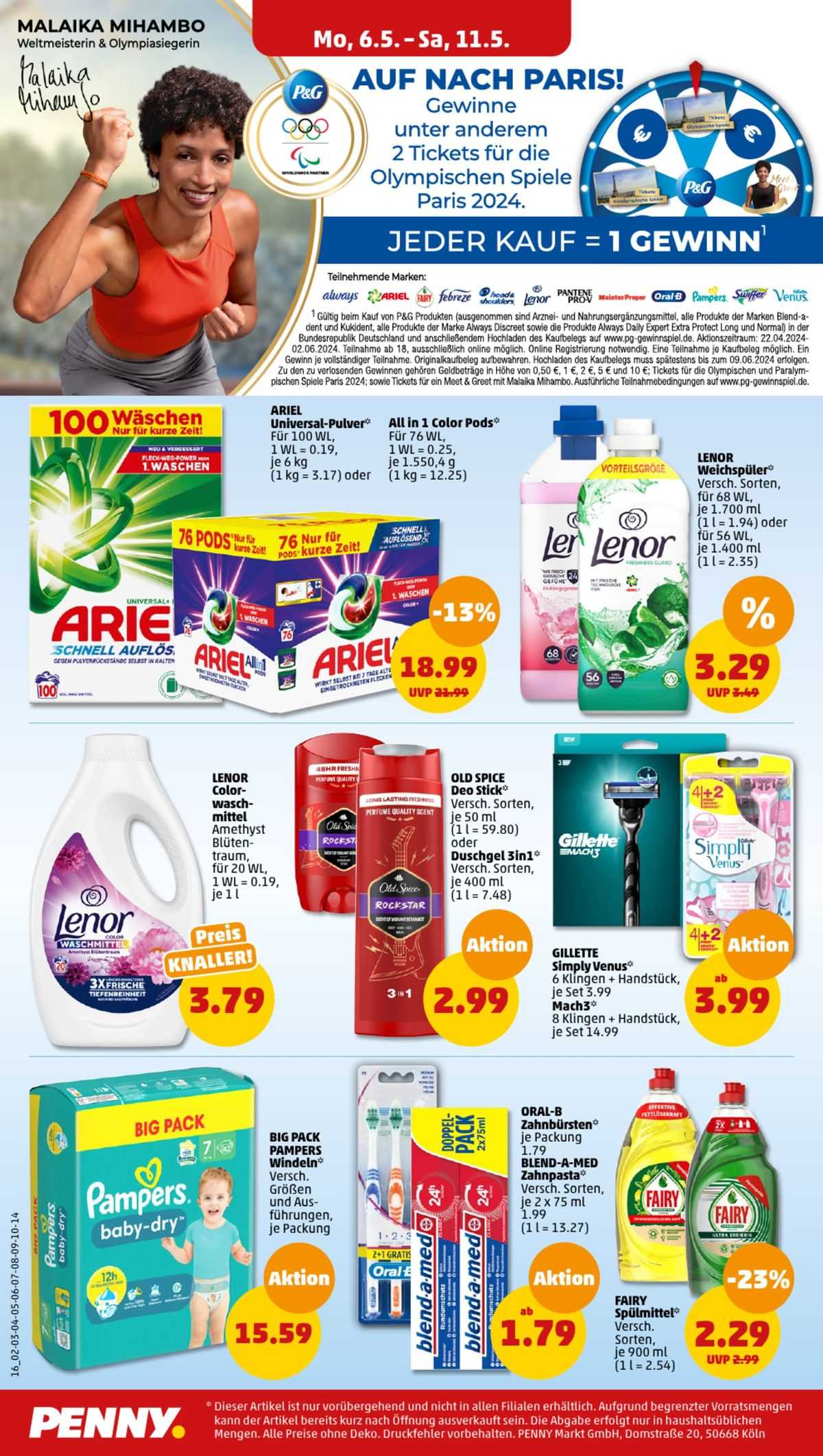 Penny Prospekt 6 – 11 Mai 2024 Seite 7