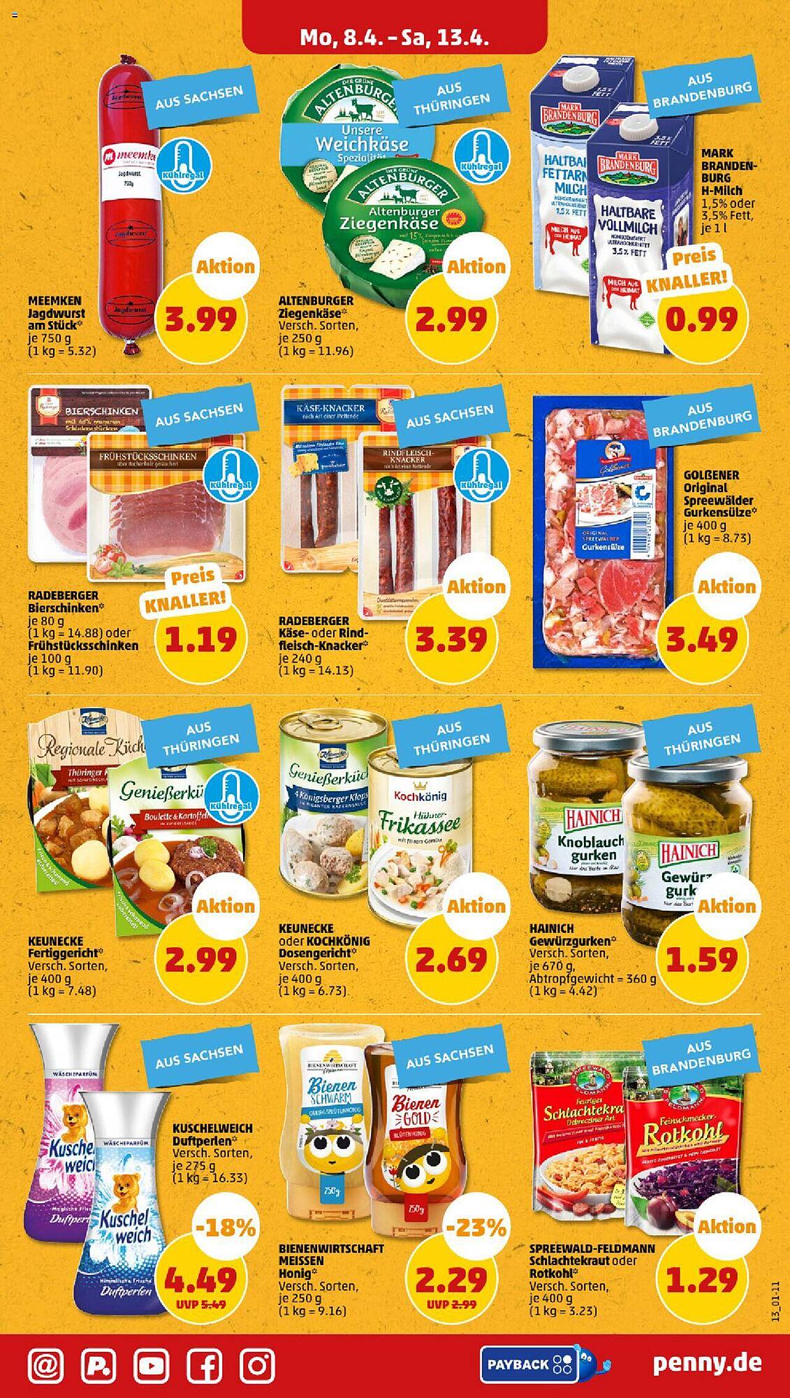 Penny Prospekt 8 – 13 April 2024 Seite 13