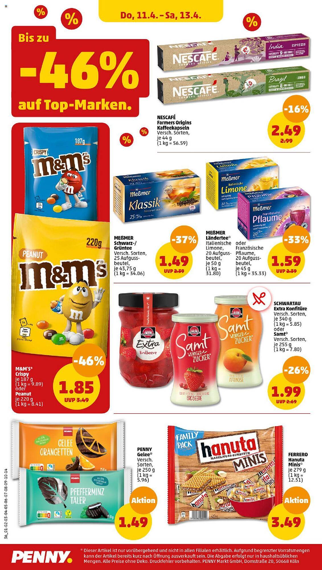 Penny Prospekt 8 – 13 April 2024 Seite 36