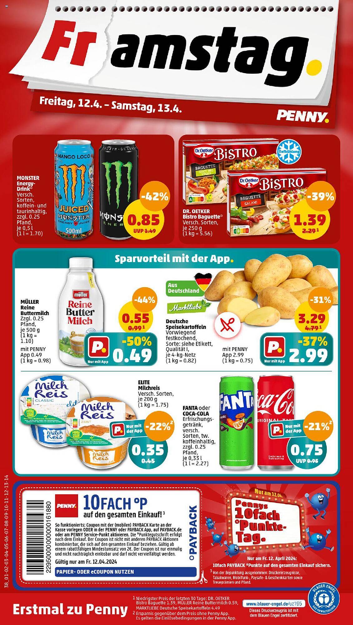 Penny Prospekt 8 – 13 April 2024 Seite 38