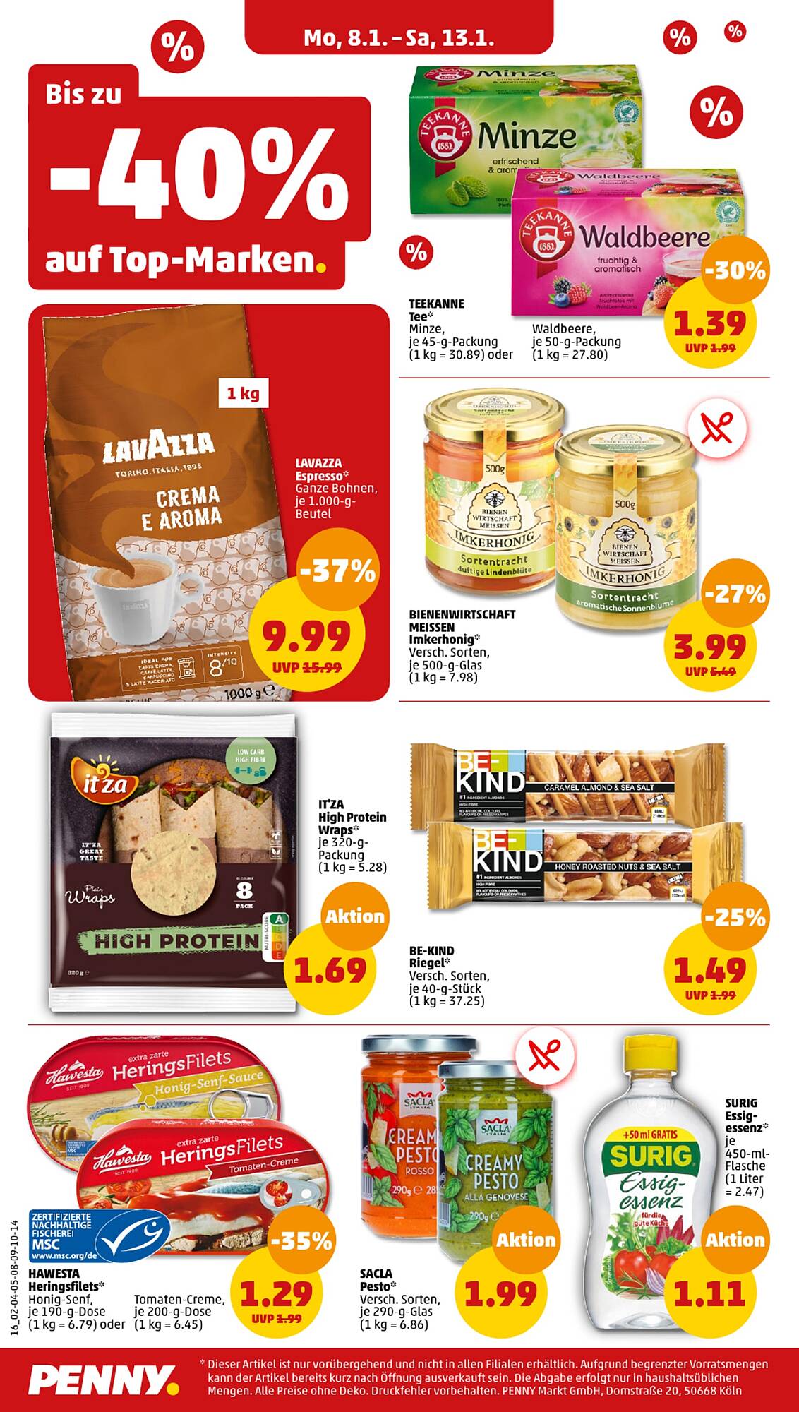 Penny Prospekt 8 – 13 Januar 2024 Seite 16