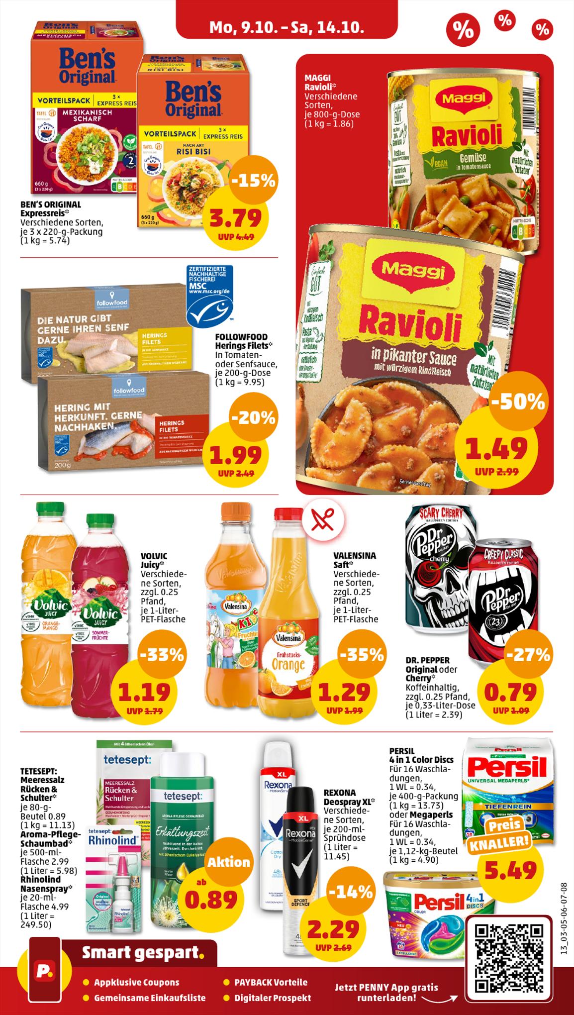 Penny Prospekt 9 – 14 October 2023 Seite 13