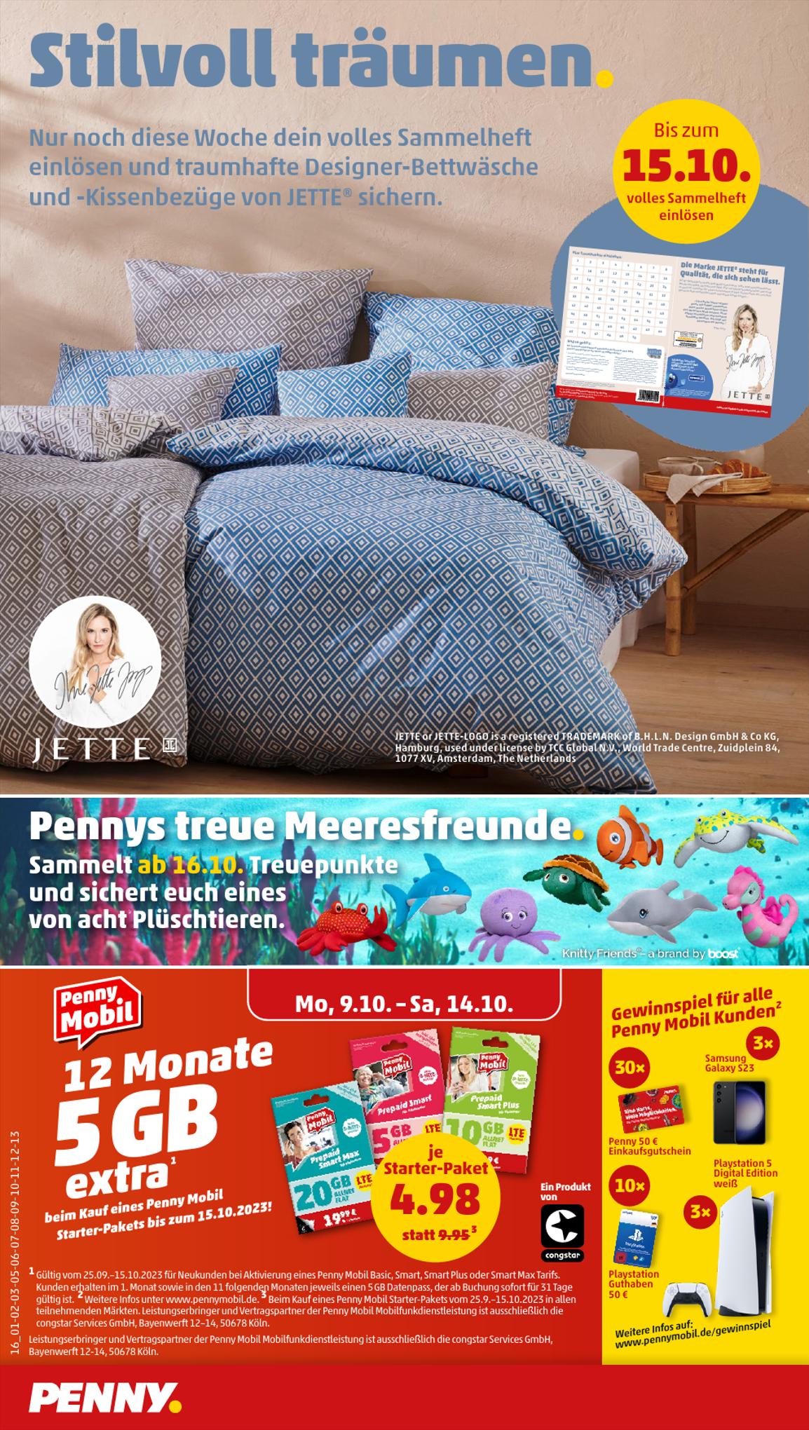 Penny Prospekt 9 – 14 October 2023 Seite 16