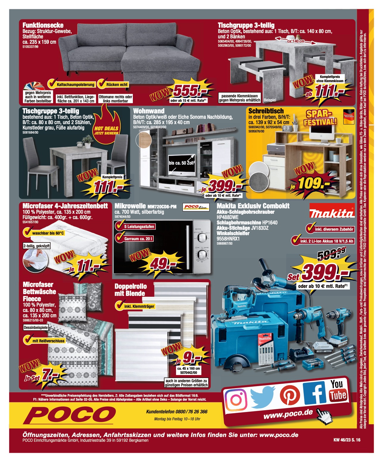 Poco Prospekt 11 – 17 November 2023 Seite 16