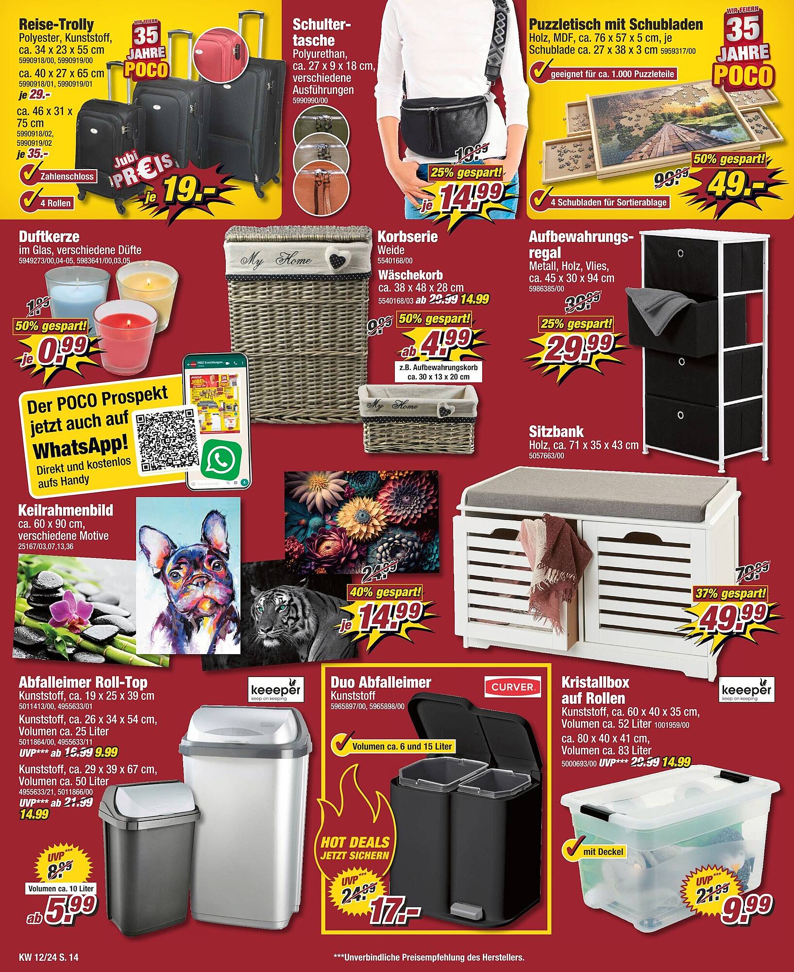 Poco Prospekt 16 – 22 Marsch 2024 Seite 14