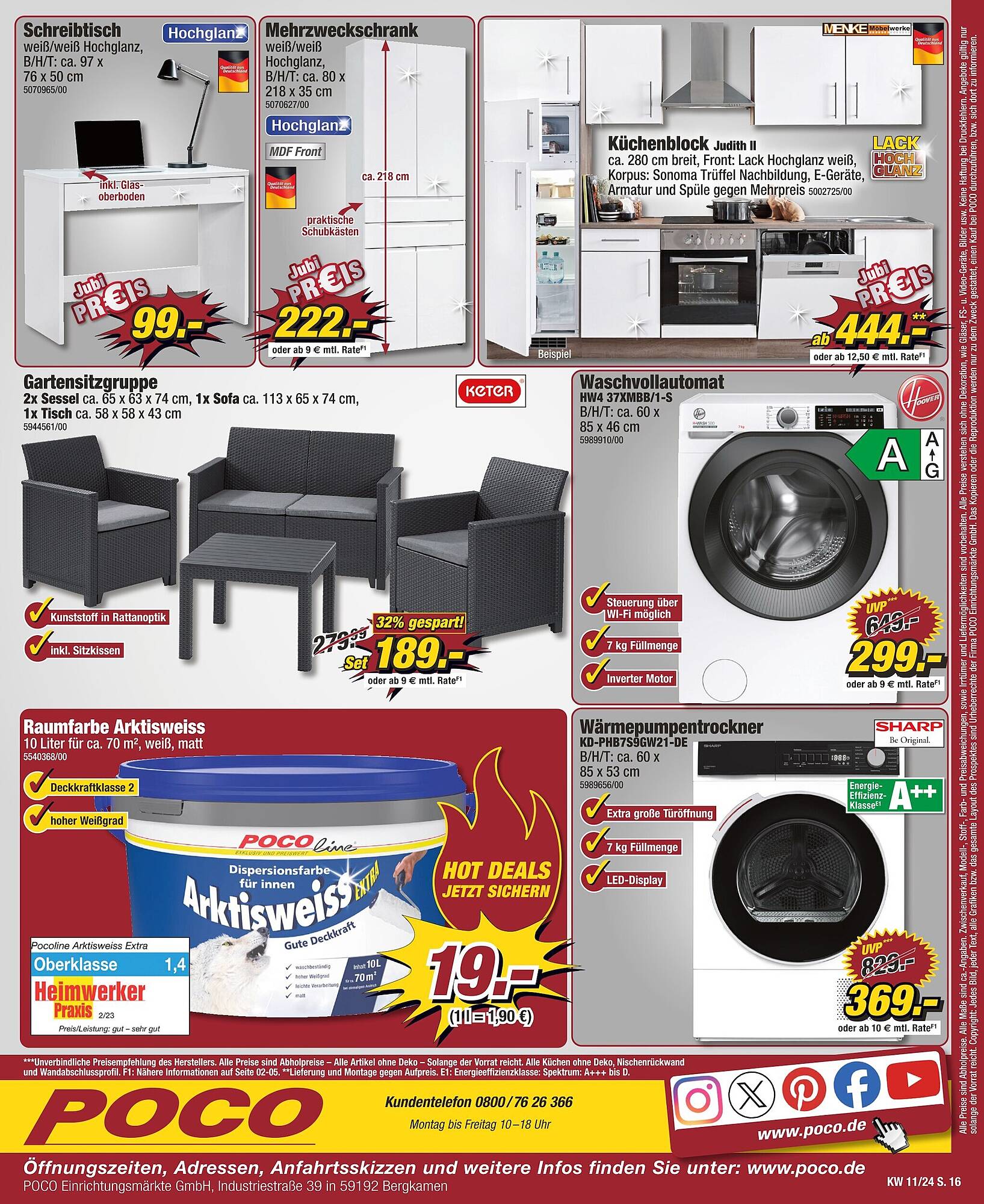 Poco Prospekt 9 – 15 Marsch 2024 Seite 16