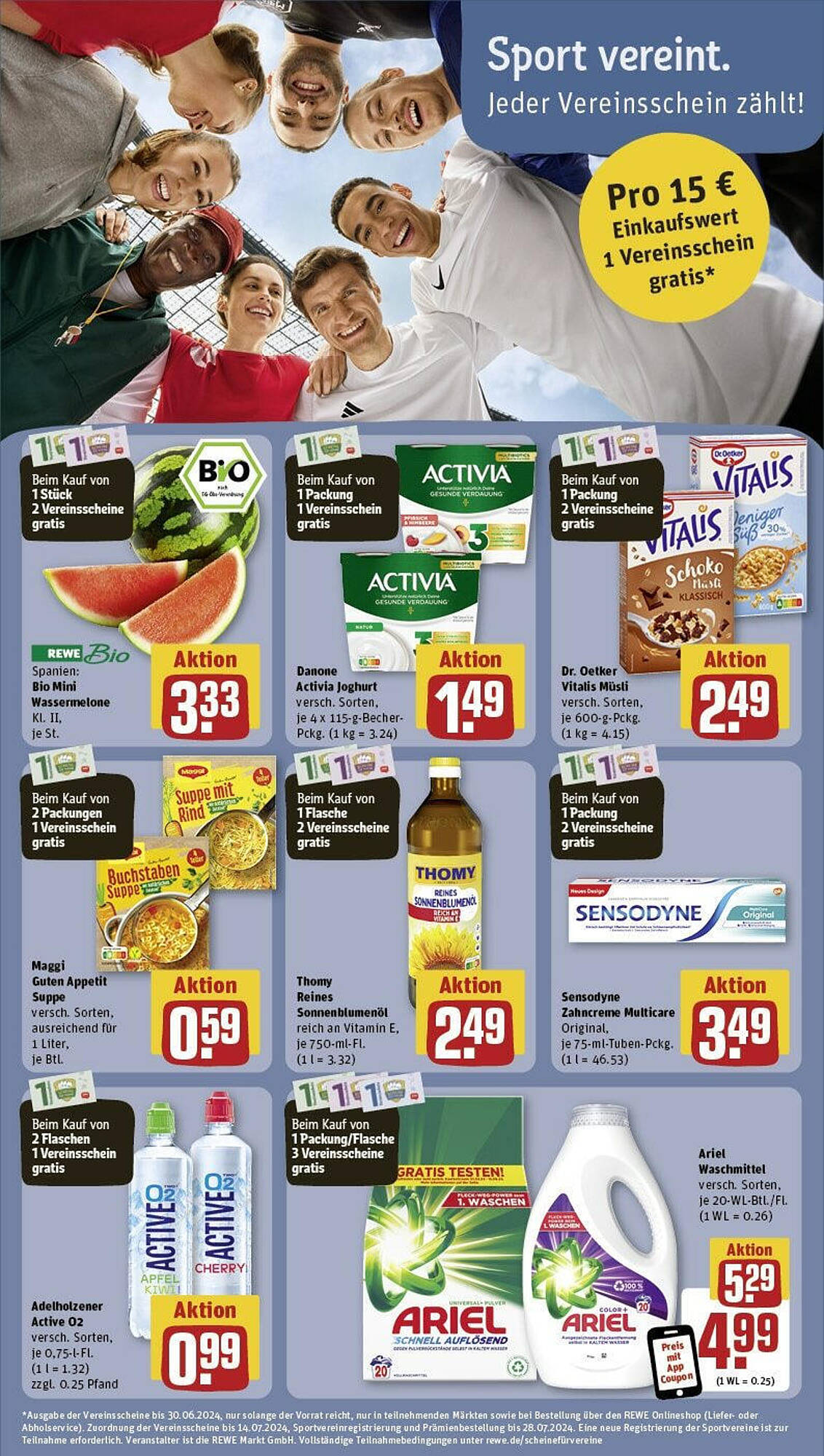 REWE Prospekt 10 – 15 Juni 2024 Seite 23