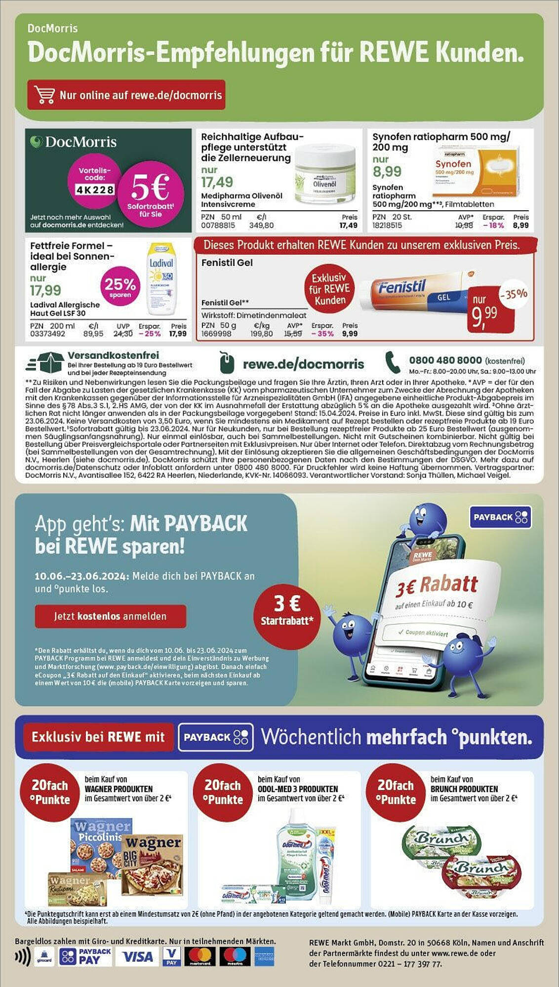 REWE Prospekt 10 – 15 Juni 2024 Seite 32