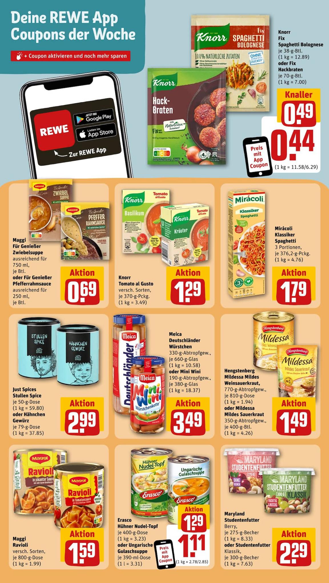 REWE Prospekt 10 – 16 September 2023 Seite 16