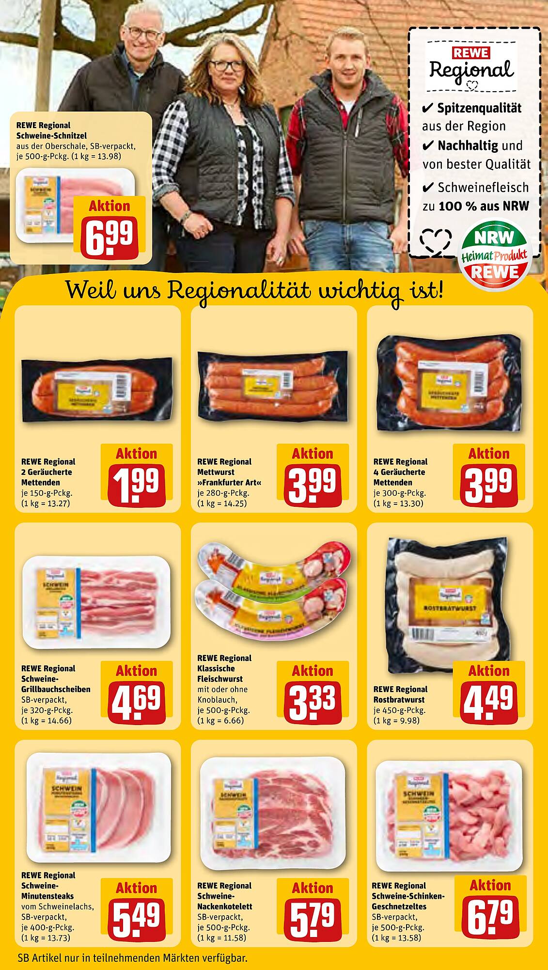 REWE Prospekt 11 – 16 Marsch 2024 Seite 11