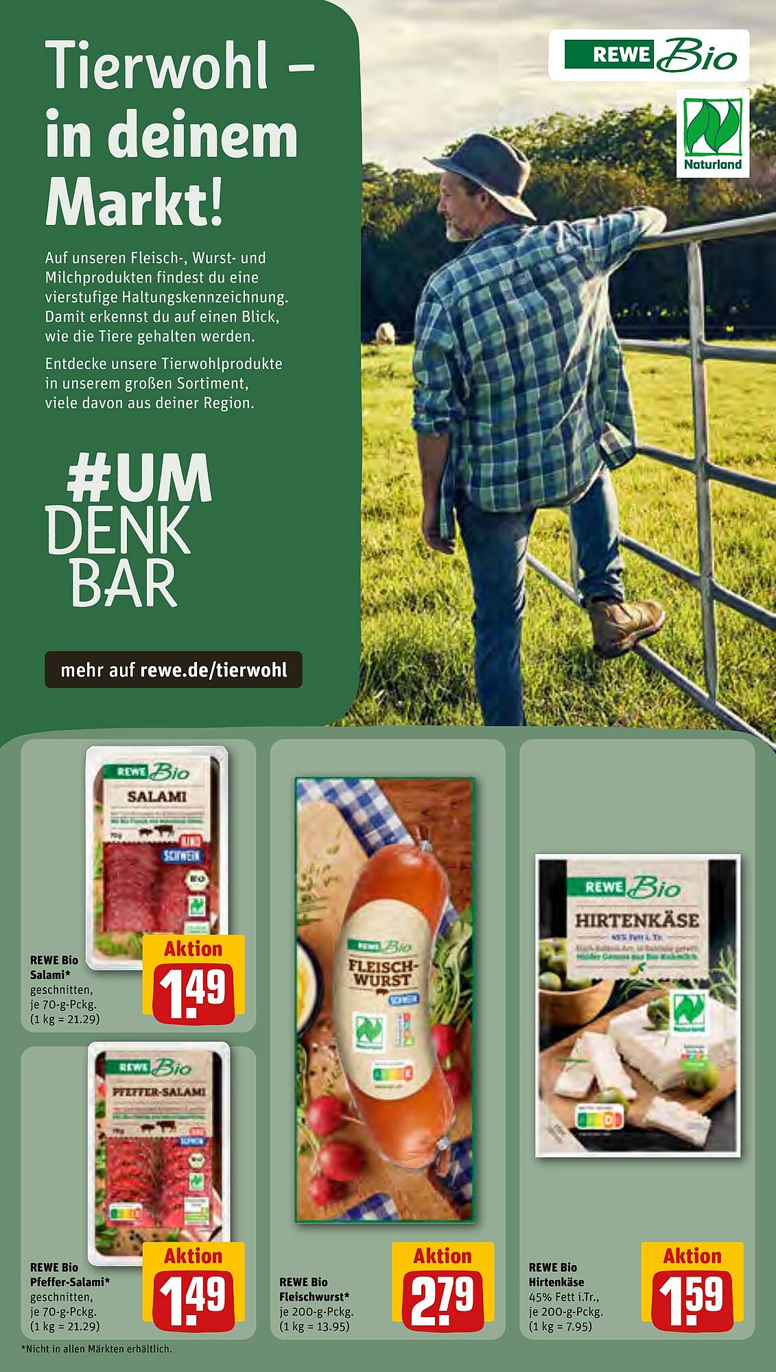 REWE Prospekt 11 – 16 Marsch 2024 Seite 22