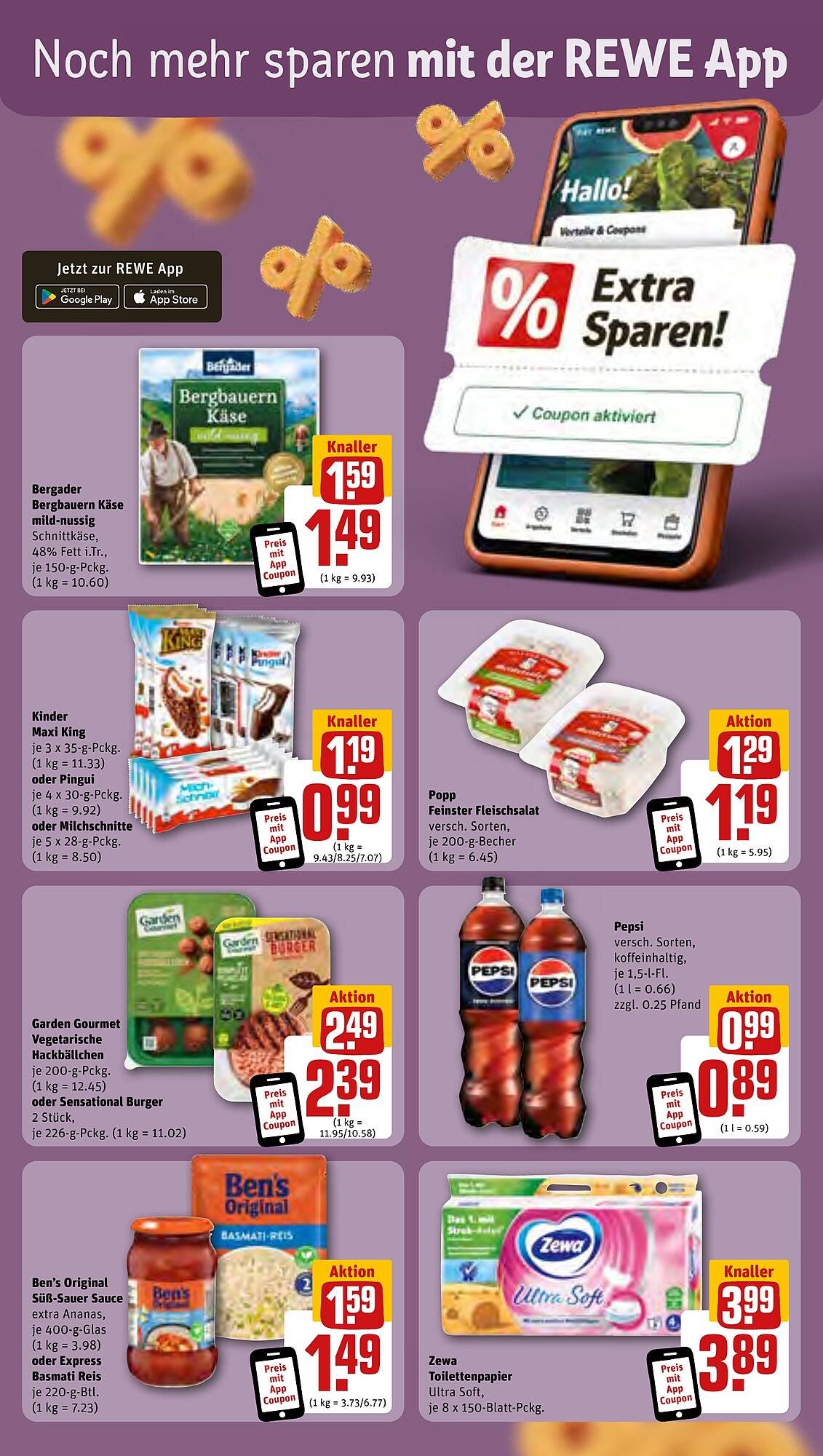 REWE Prospekt 11 – 16 Marsch 2024 Seite 3