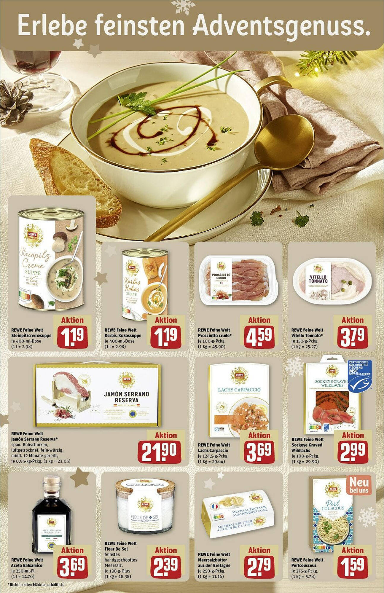 REWE Prospekt 11 – 17 Dezember 2023 Seite 22