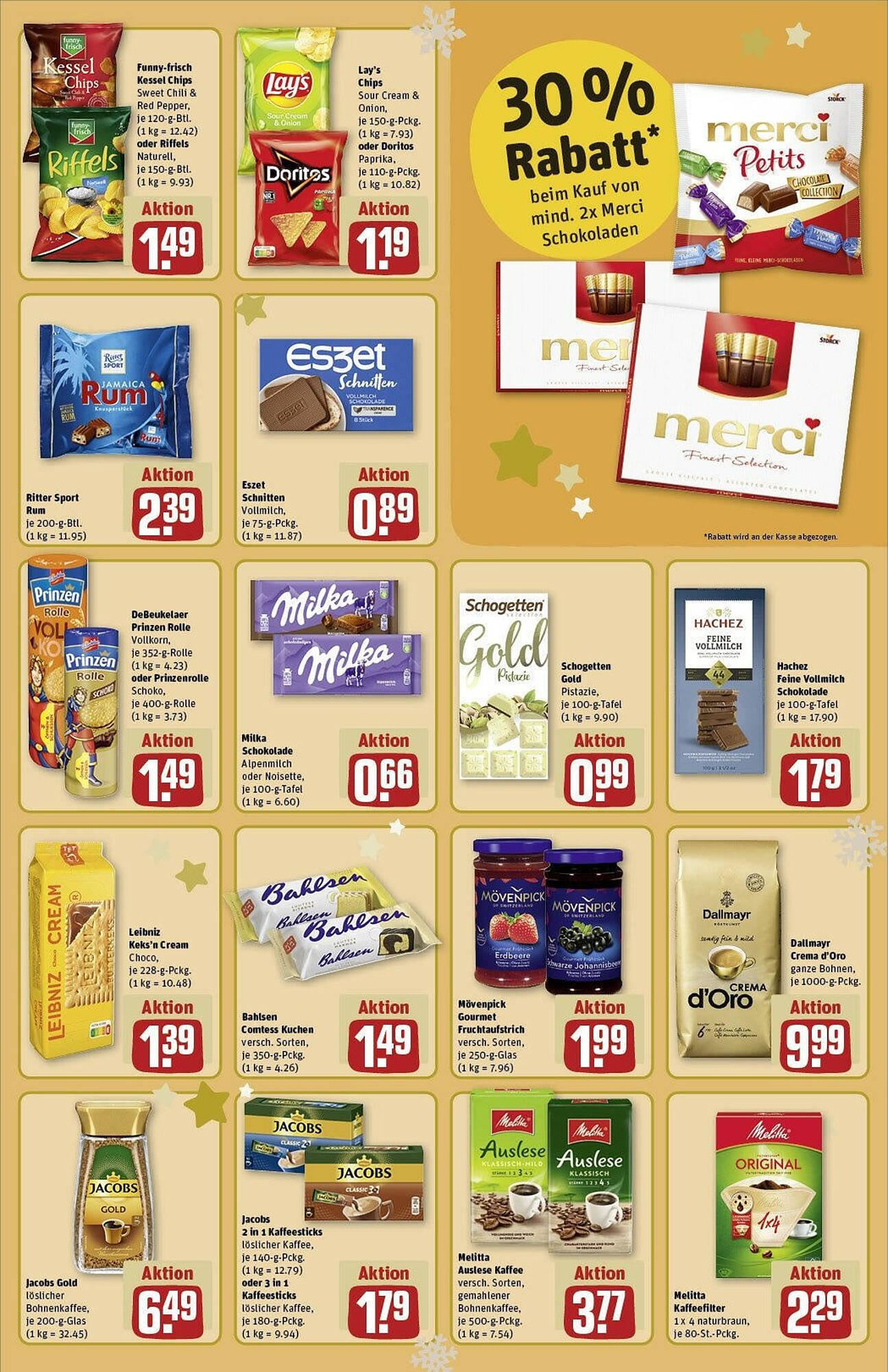 REWE Prospekt 11 – 17 Dezember 2023 Seite 25