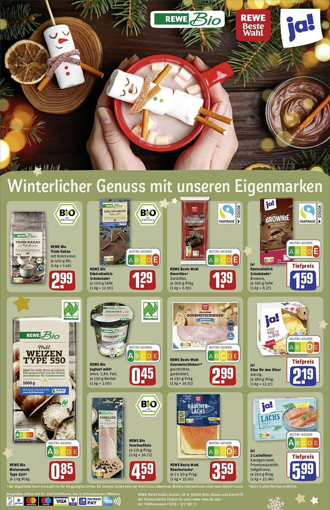 REWE Prospekt 11 – 17 Dezember 2023 Seite 28