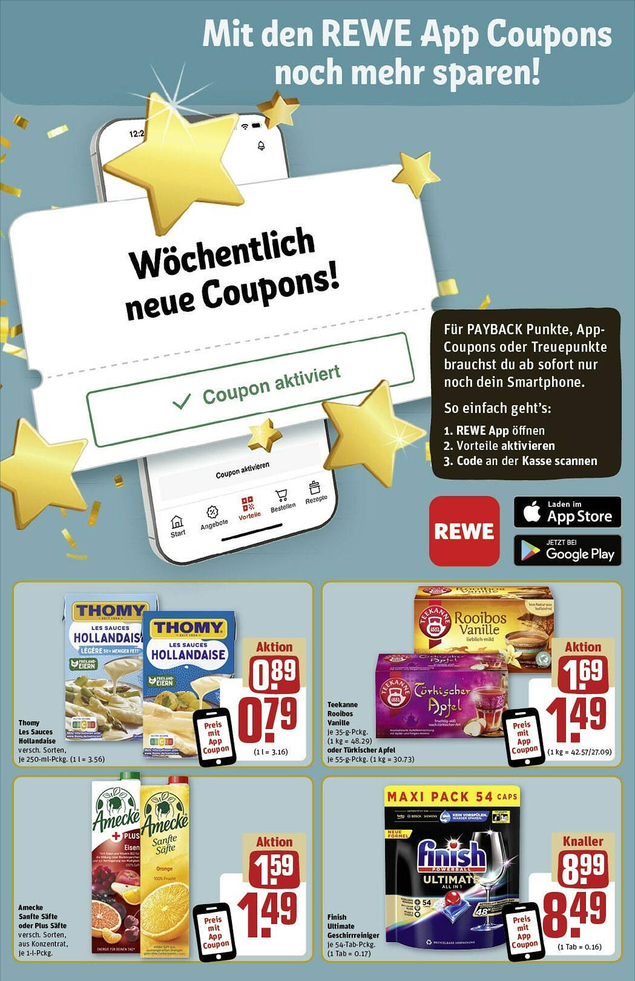 REWE Prospekt 11 – 17 Dezember 2023 Seite 3