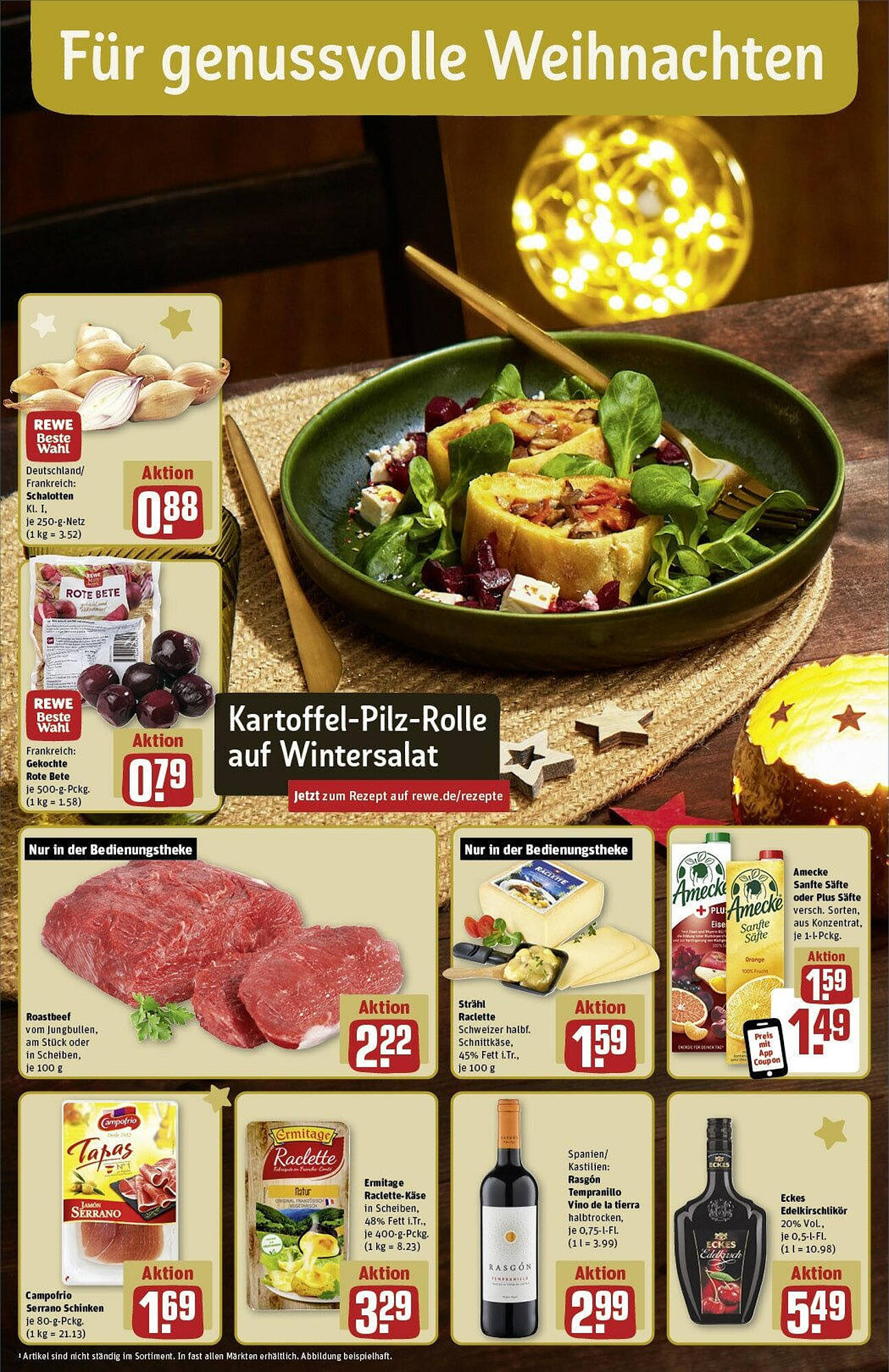REWE Prospekt 11 – 17 Dezember 2023 Seite 4