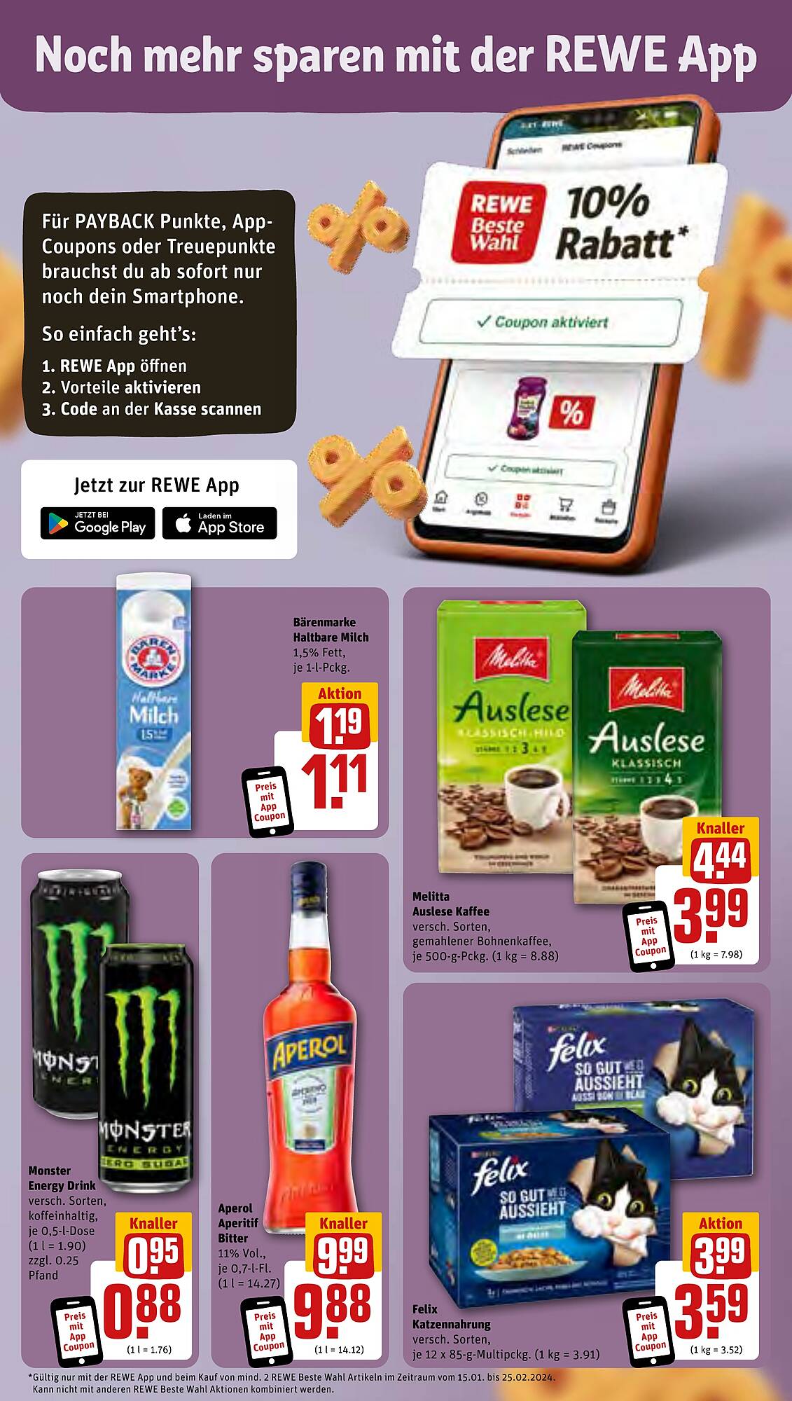 REWE Prospekt 12 – 17 Februar 2024 Seite 3