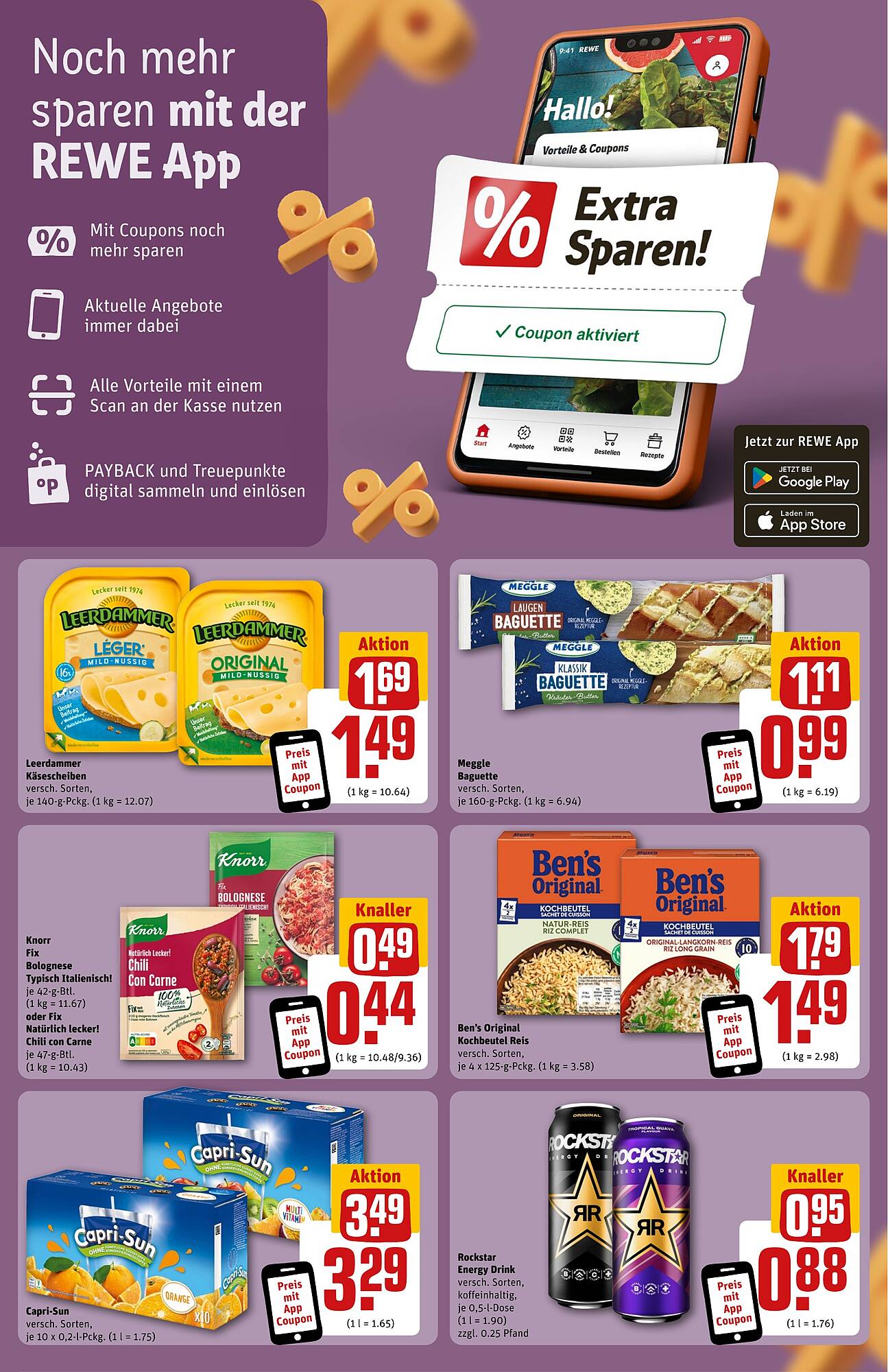 REWE Prospekt 13 – 18 Mai 2024 Seite 3